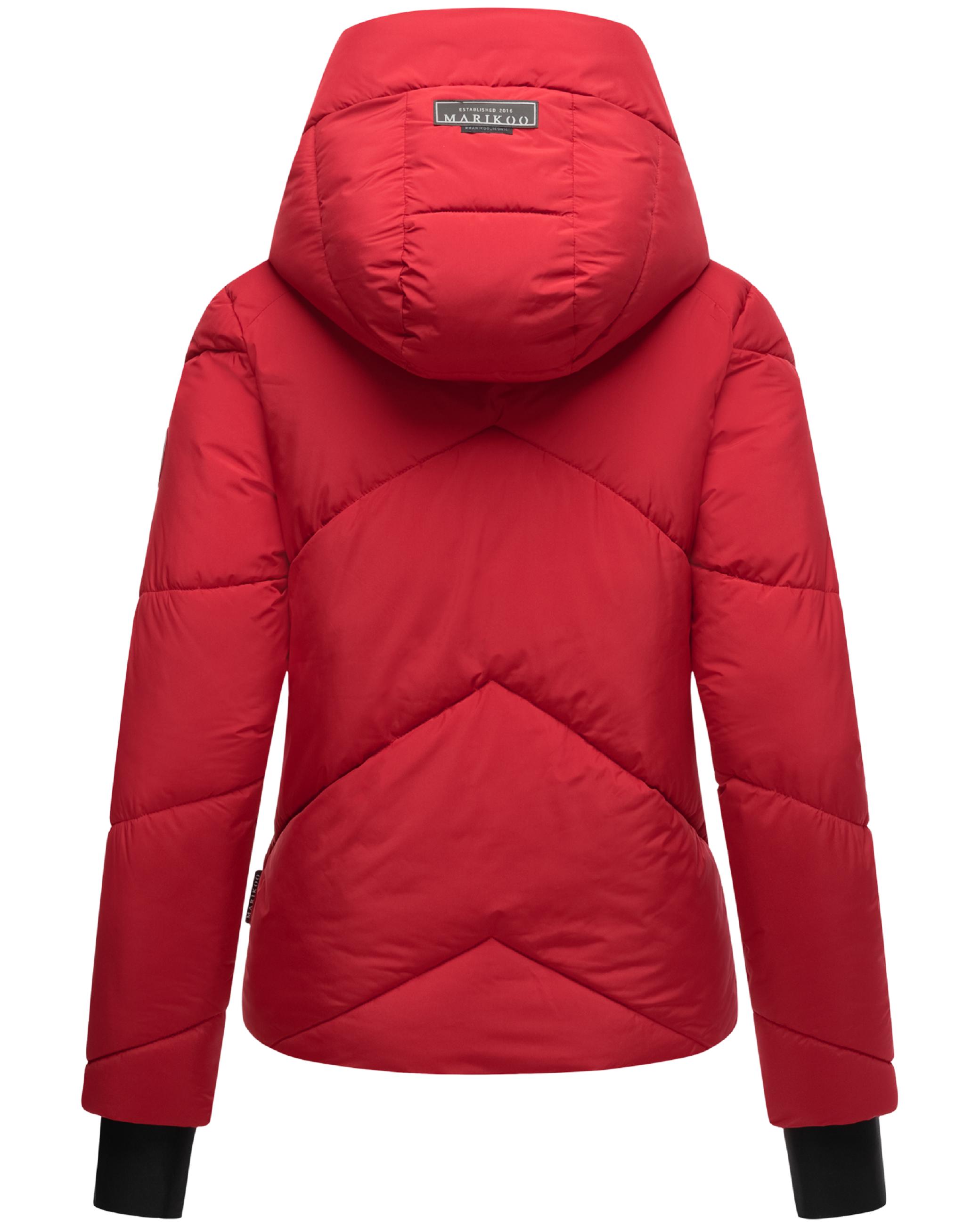 Winterjacke mit Fellragen "Simaraa XVI" Dark Red