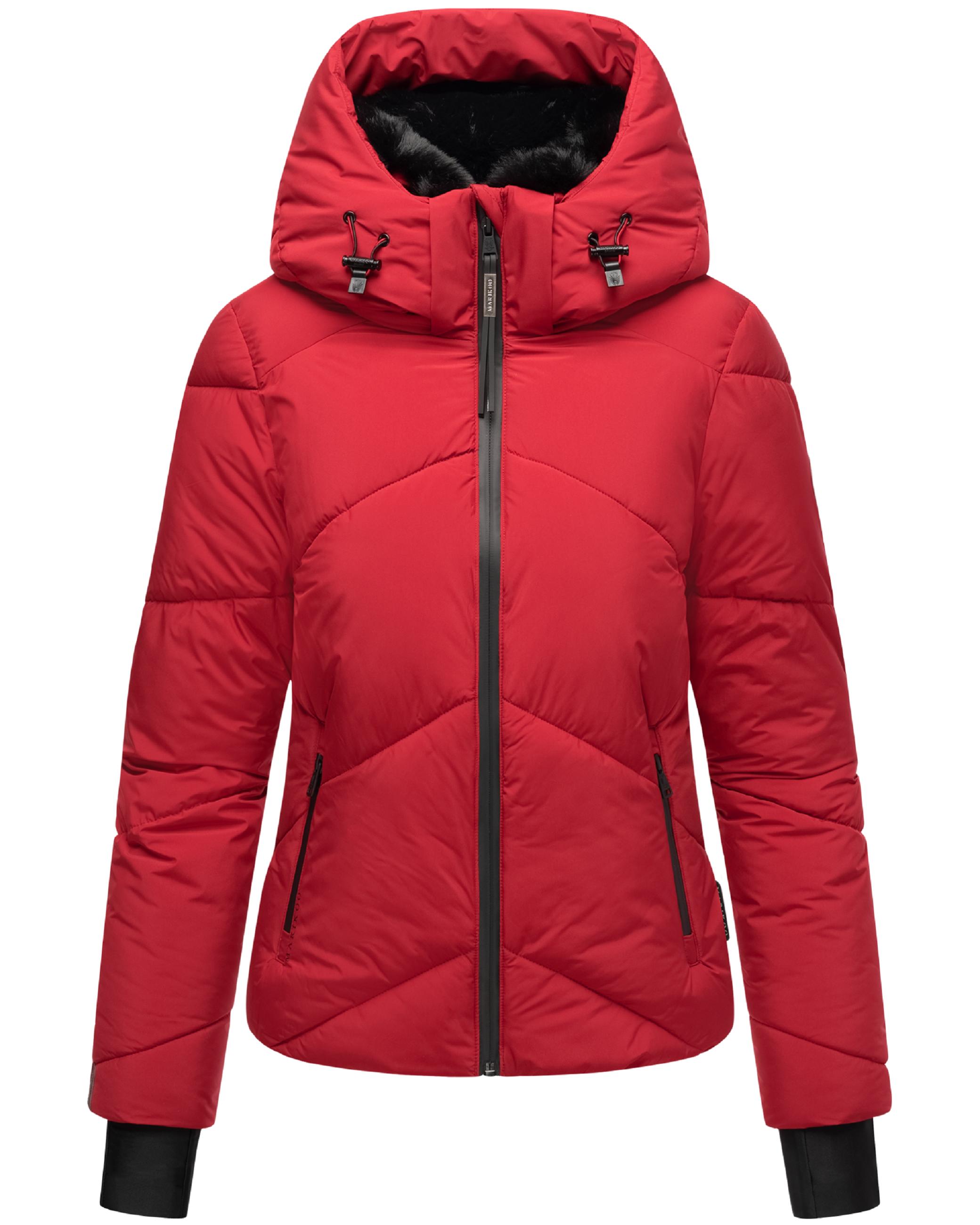 Winterjacke mit Fellragen "Simaraa XVI" Dark Red