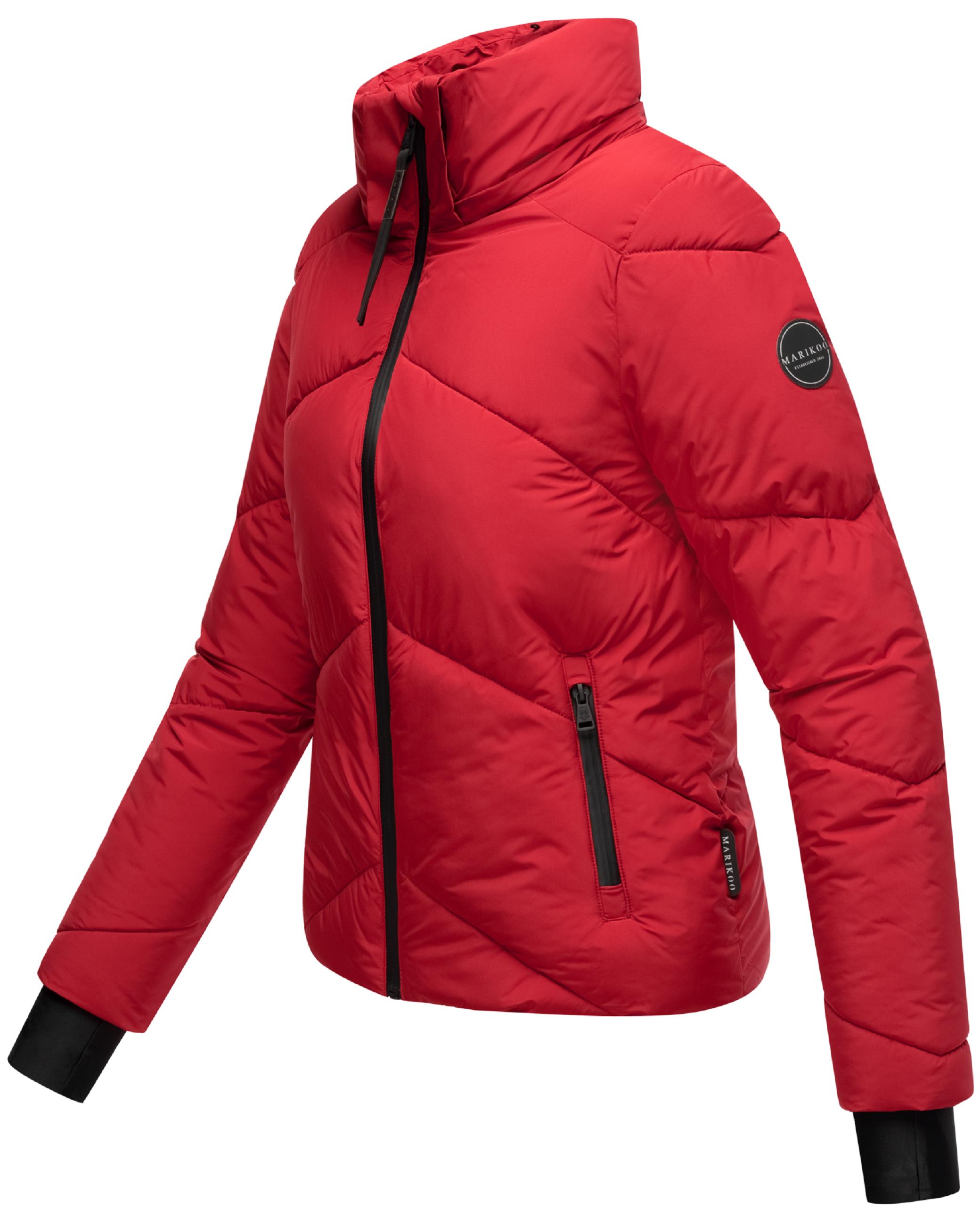 Winterjacke mit Fellragen "Simaraa XVI" Dark Red