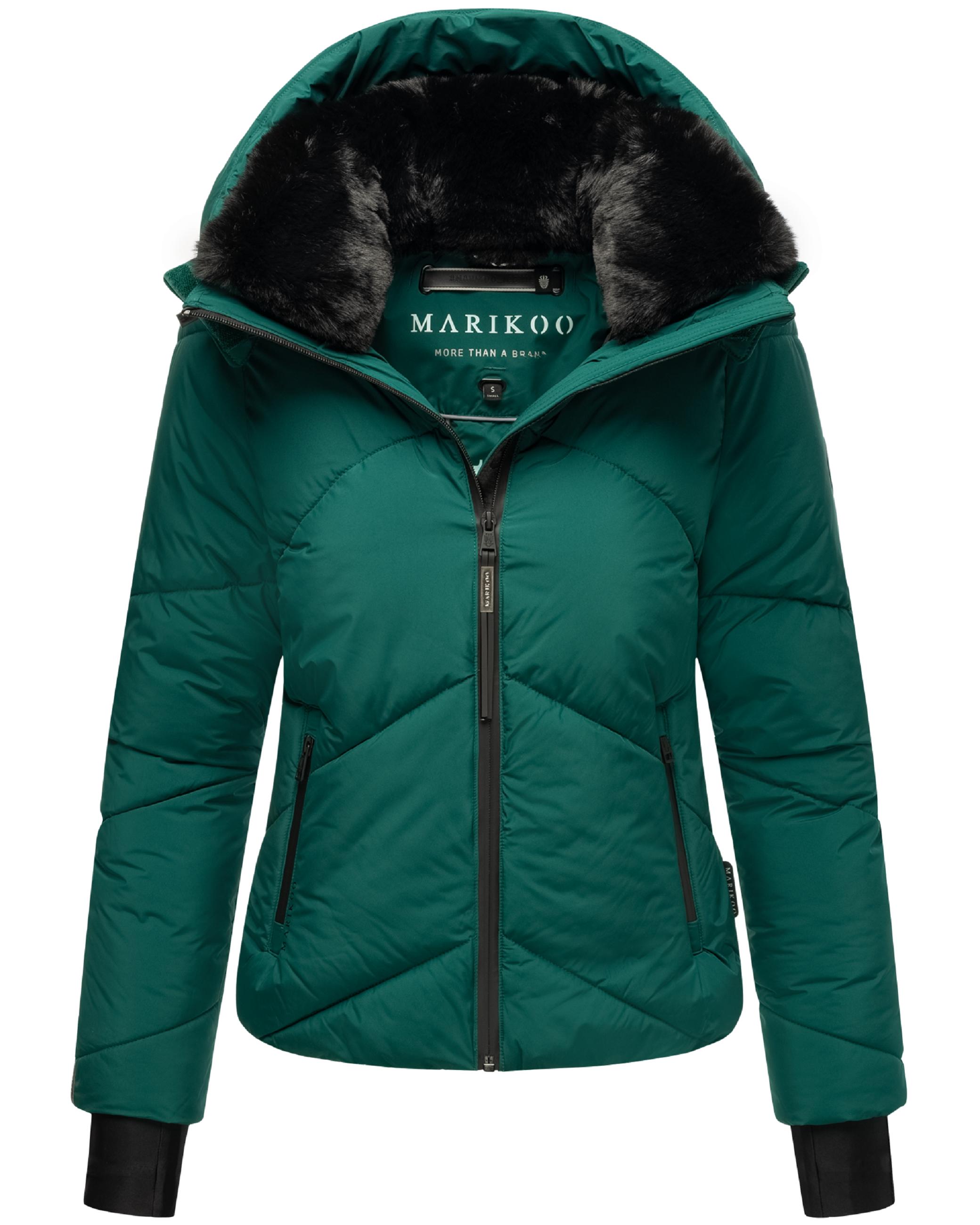 Winterjacke mit Fellragen "Simaraa XVI" Evergreen