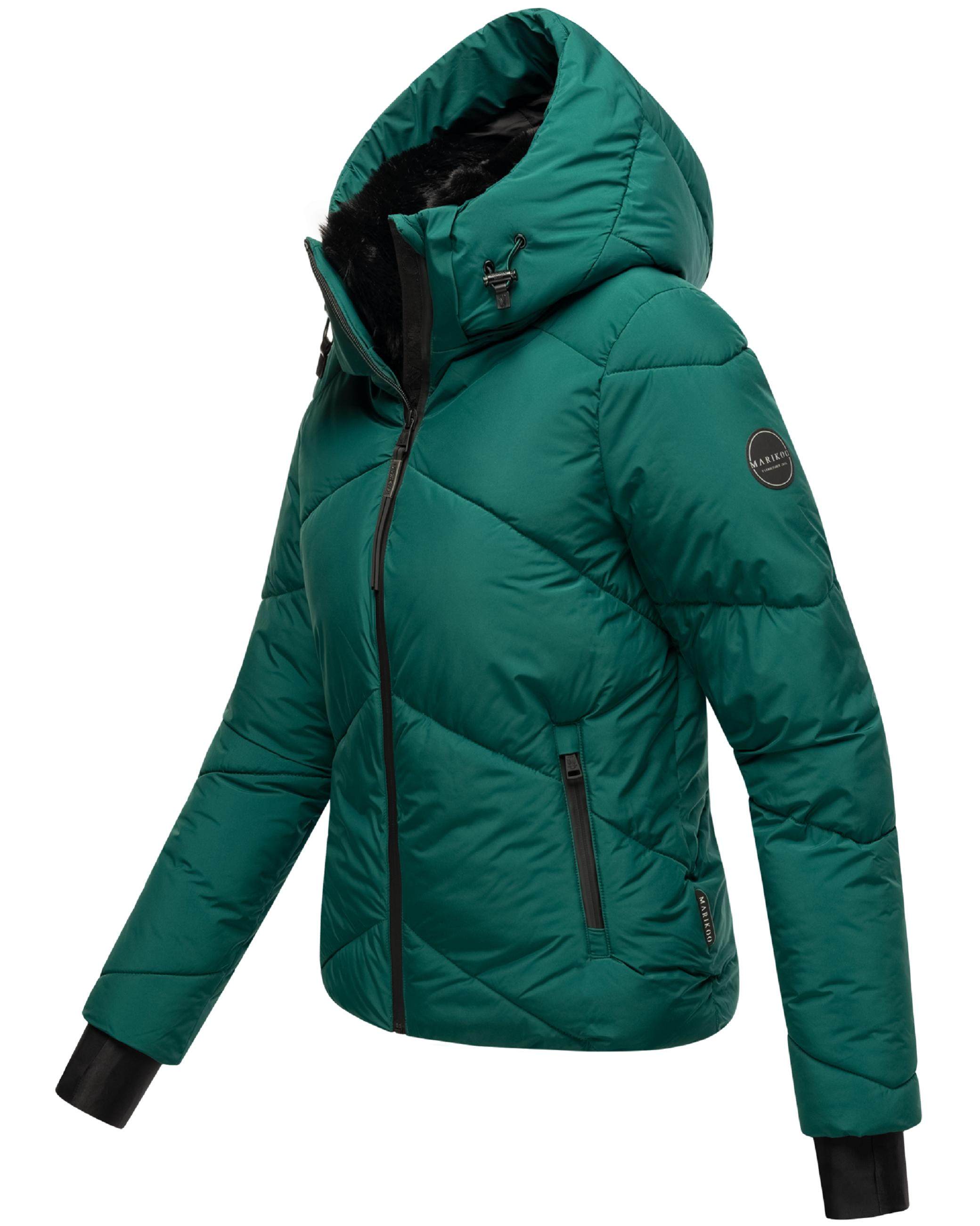 Winterjacke mit Fellragen "Simaraa XVI" Evergreen