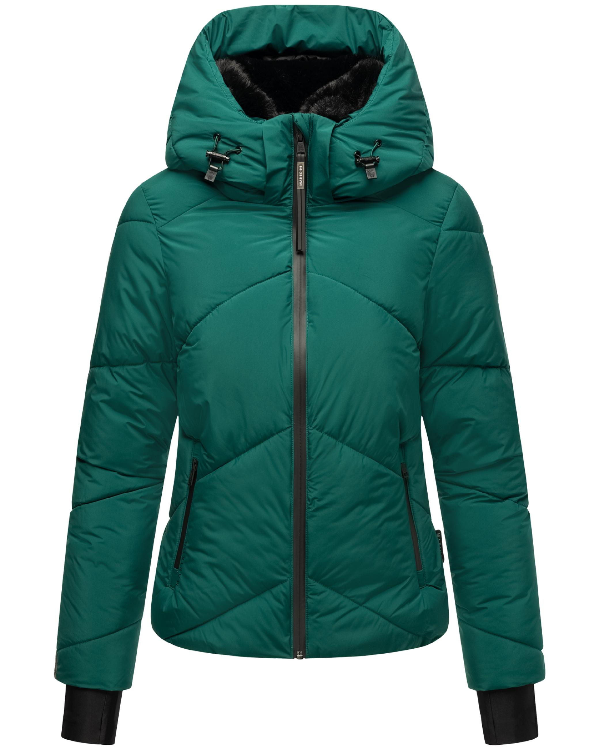 Winterjacke mit Fellragen "Simaraa XVI" Evergreen