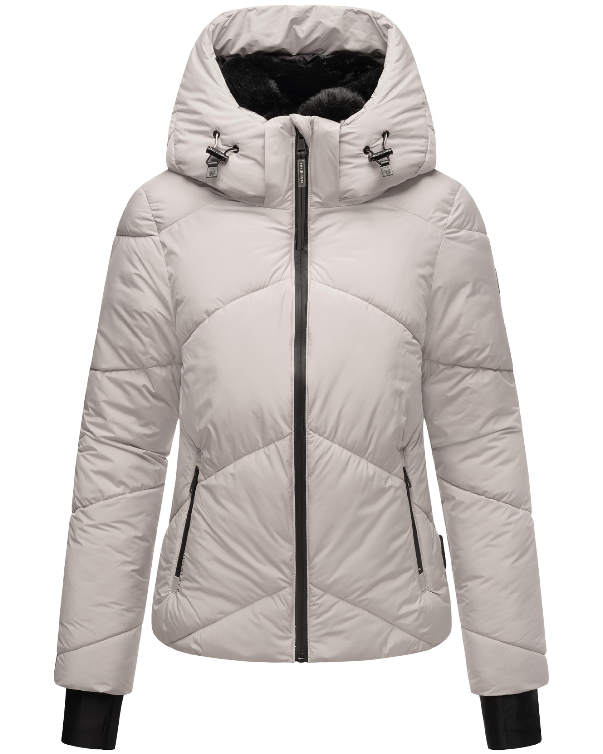 Winterjacke mit Fellragen "Simaraa XVI" Light Grey