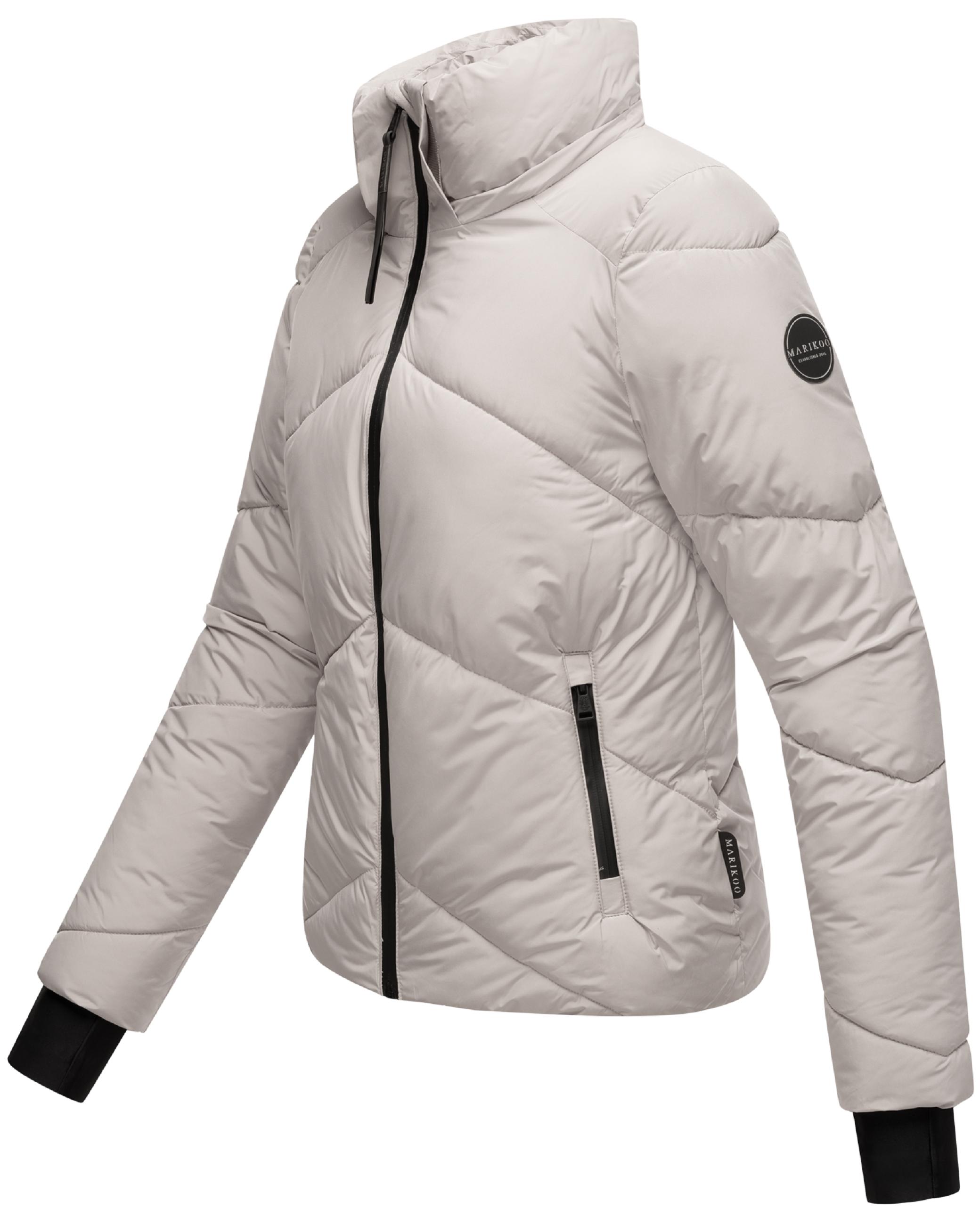 Winterjacke mit Fellragen "Simaraa XVI" Light Grey