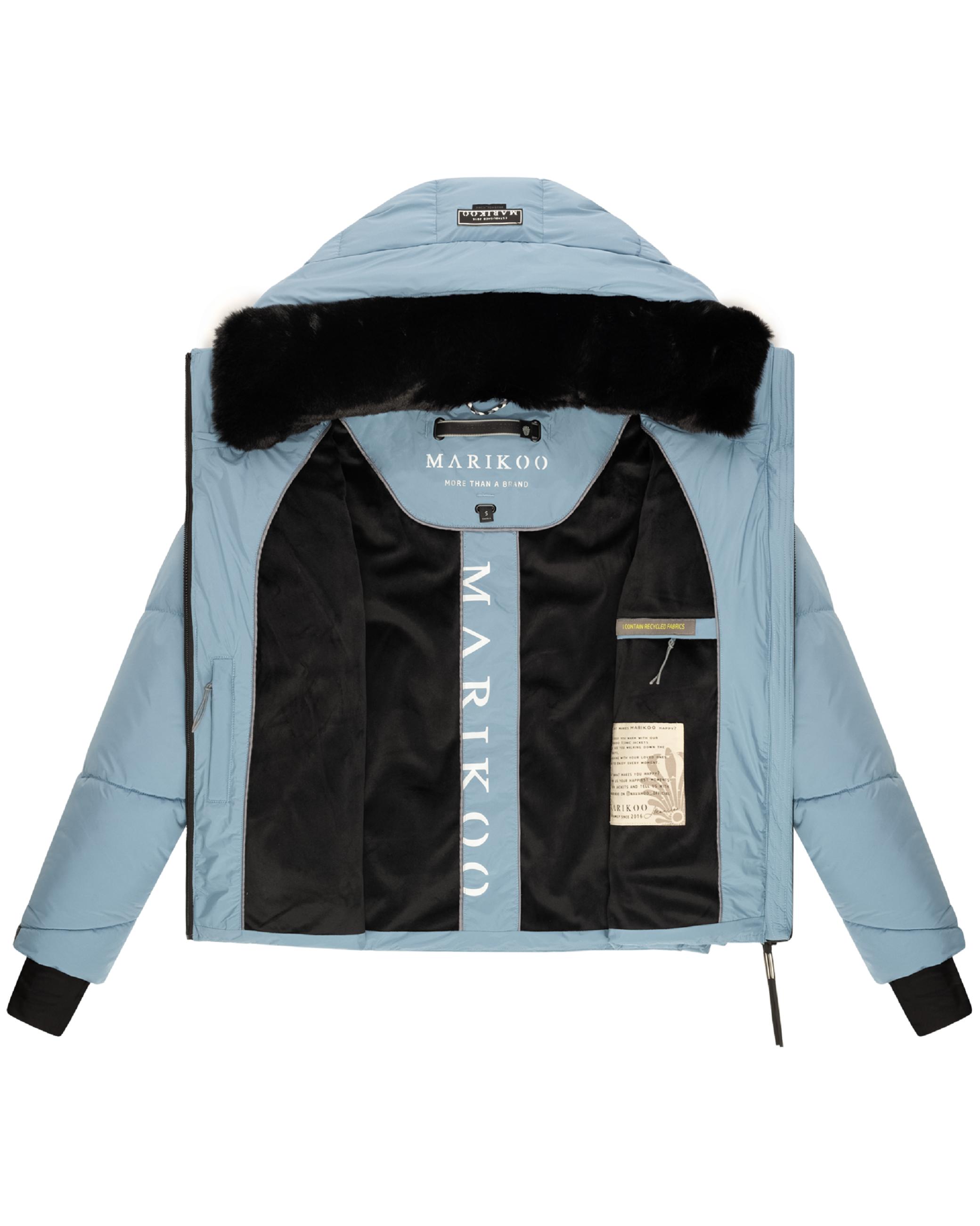 Winterjacke mit Fellragen "Simaraa XVI" Powder Blue