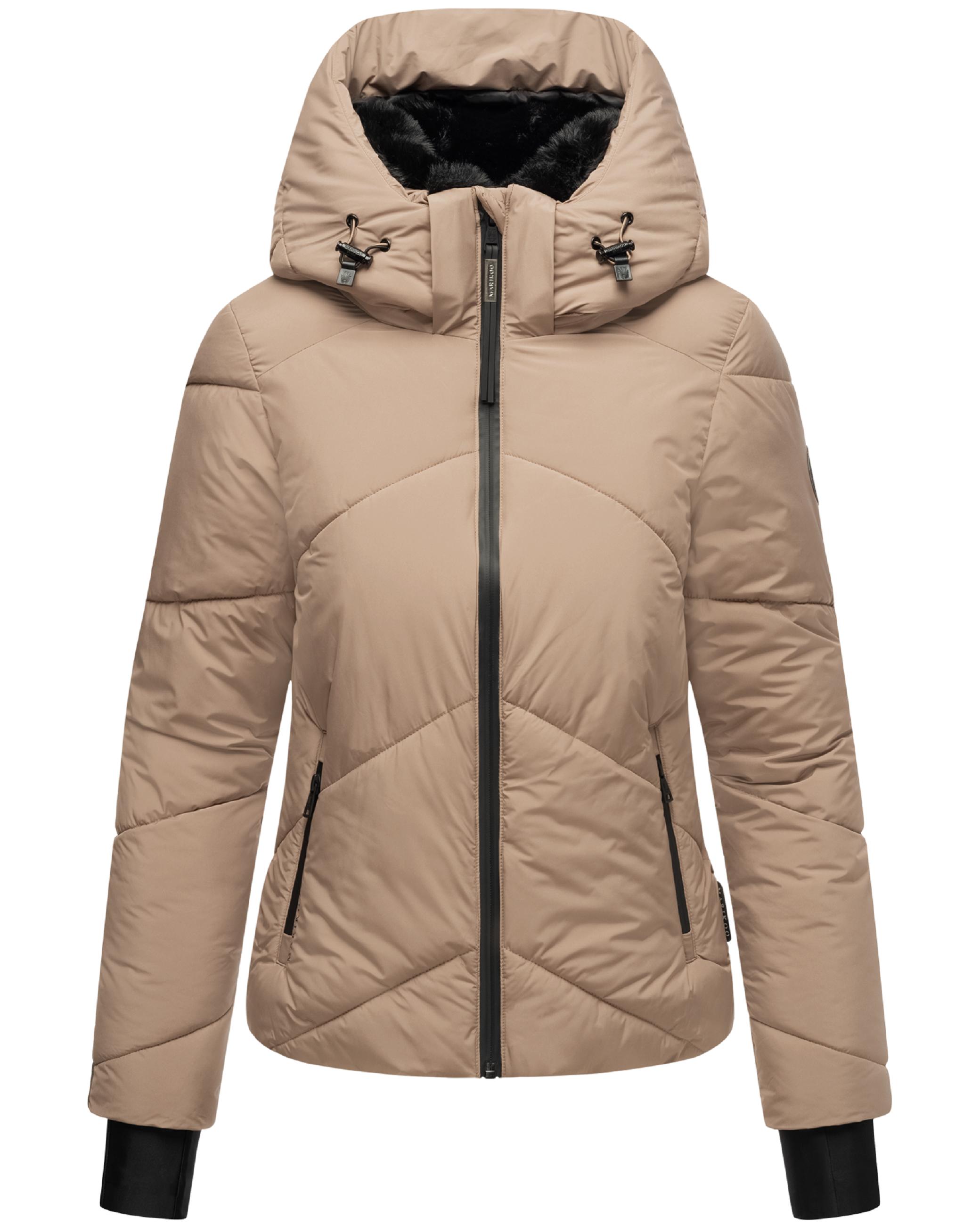 Winterjacke mit Fellragen "Simaraa XVI" Taupe Grey