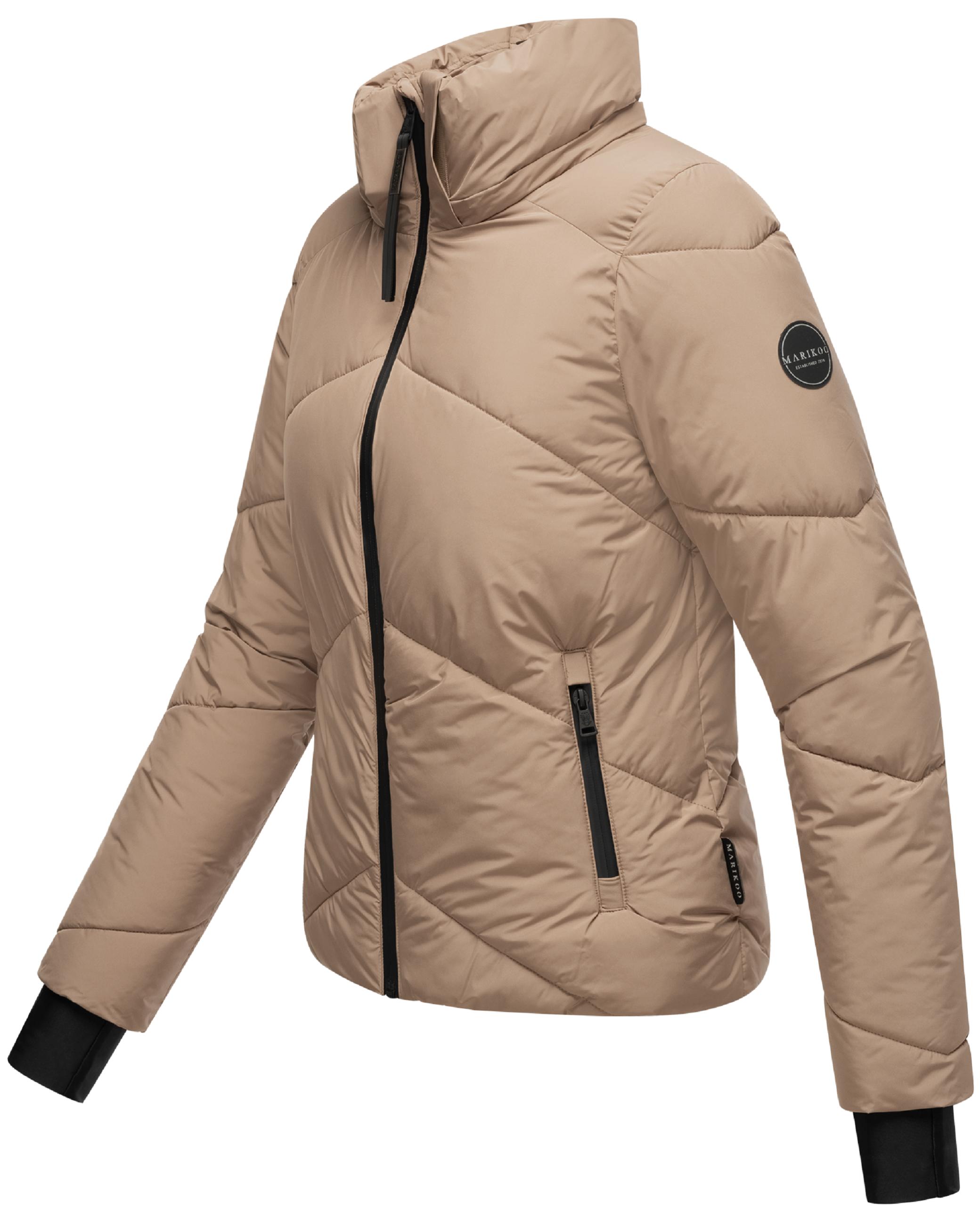 Winterjacke mit Fellragen "Simaraa XVI" Taupe Grey