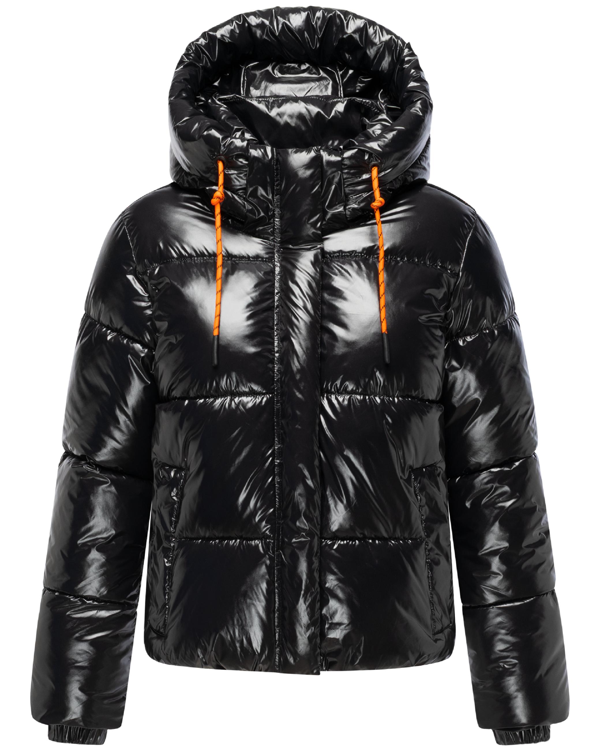 Winter Steppjacke mit abnehmbarer Kapuze "Skyraa 16" Black