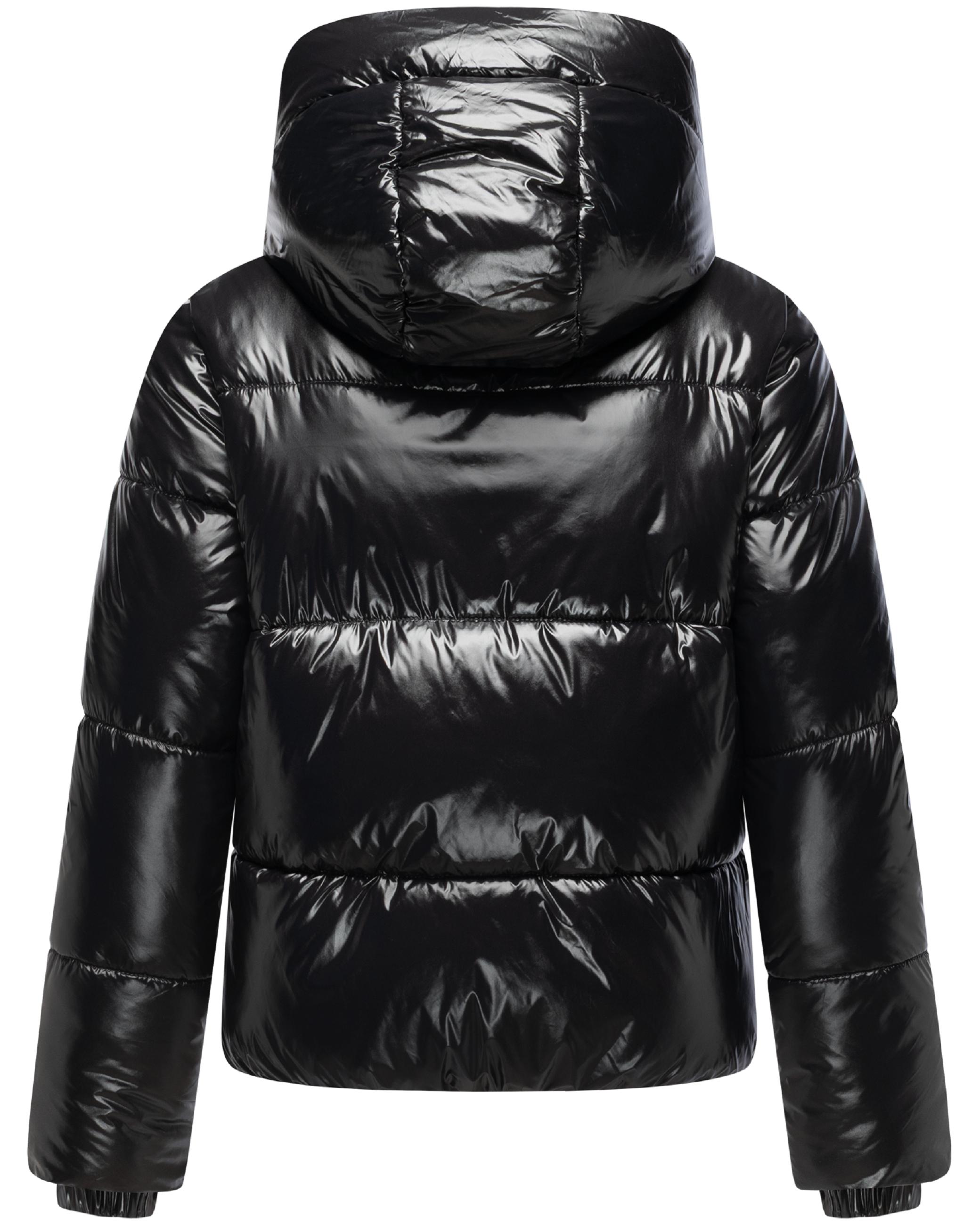 Winter Steppjacke mit abnehmbarer Kapuze "Skyraa 16" Black
