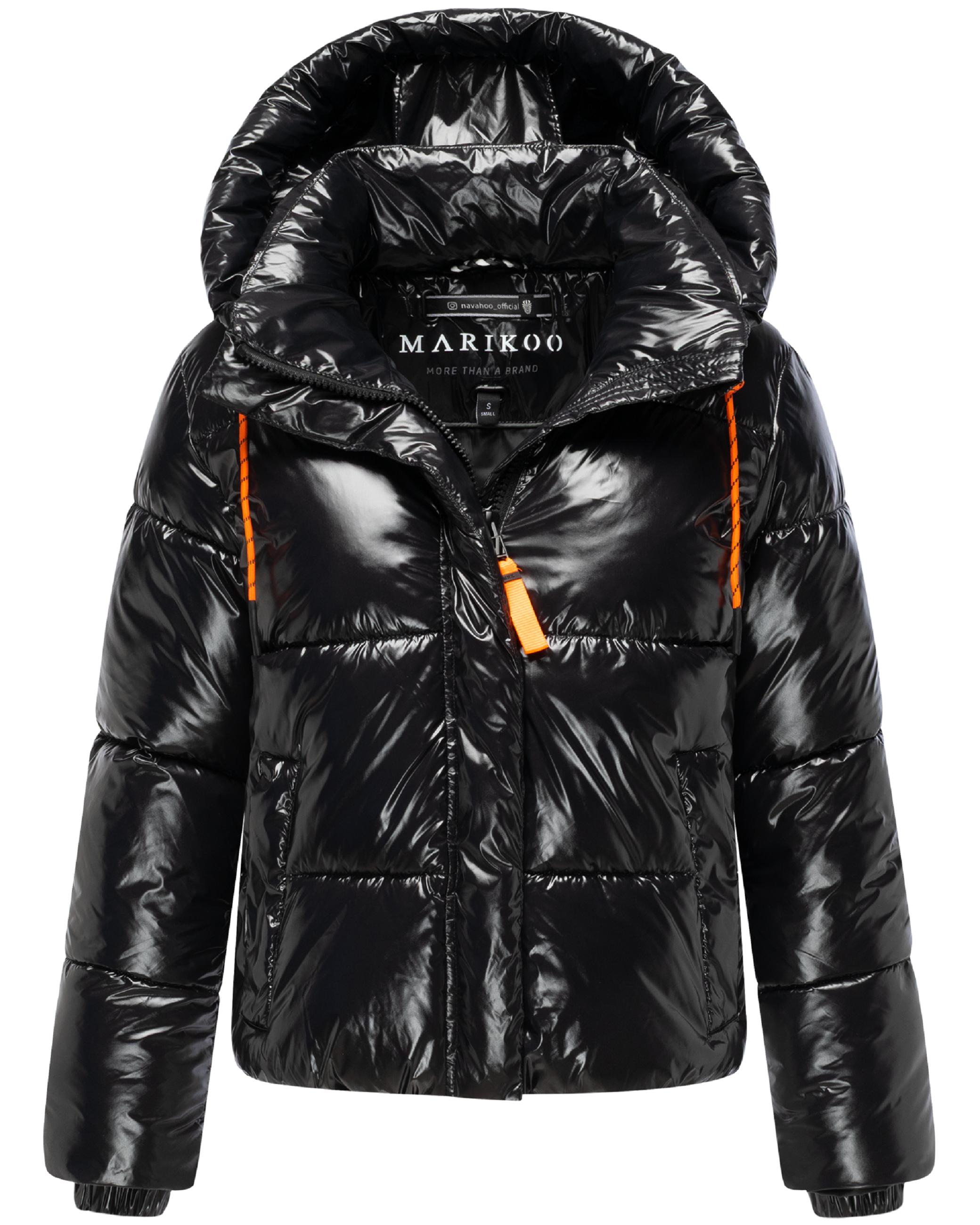 Winter Steppjacke mit abnehmbarer Kapuze "Skyraa 16" Black