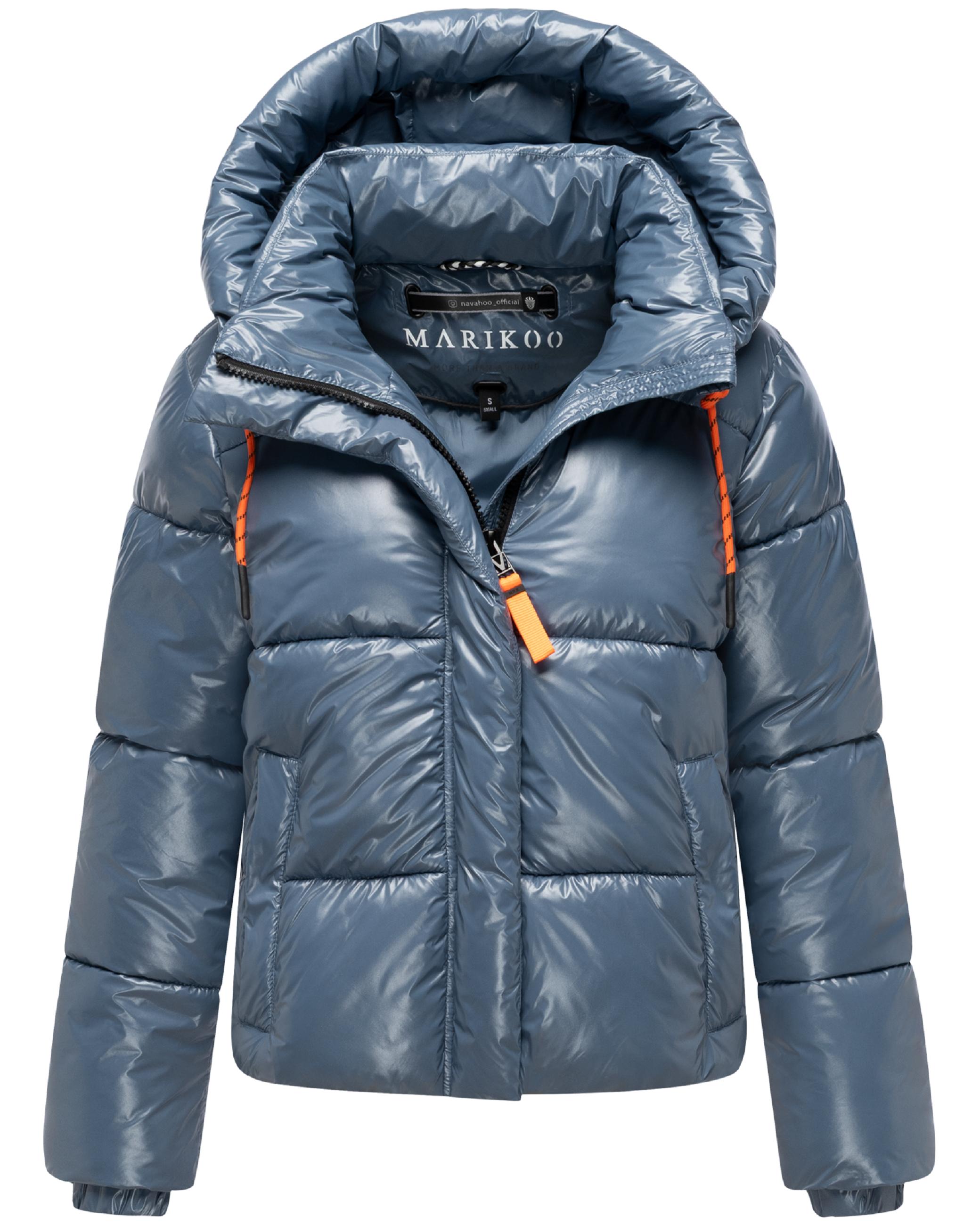 Winter Steppjacke mit abnehmbarer Kapuze "Skyraa 16" Dusty Blue