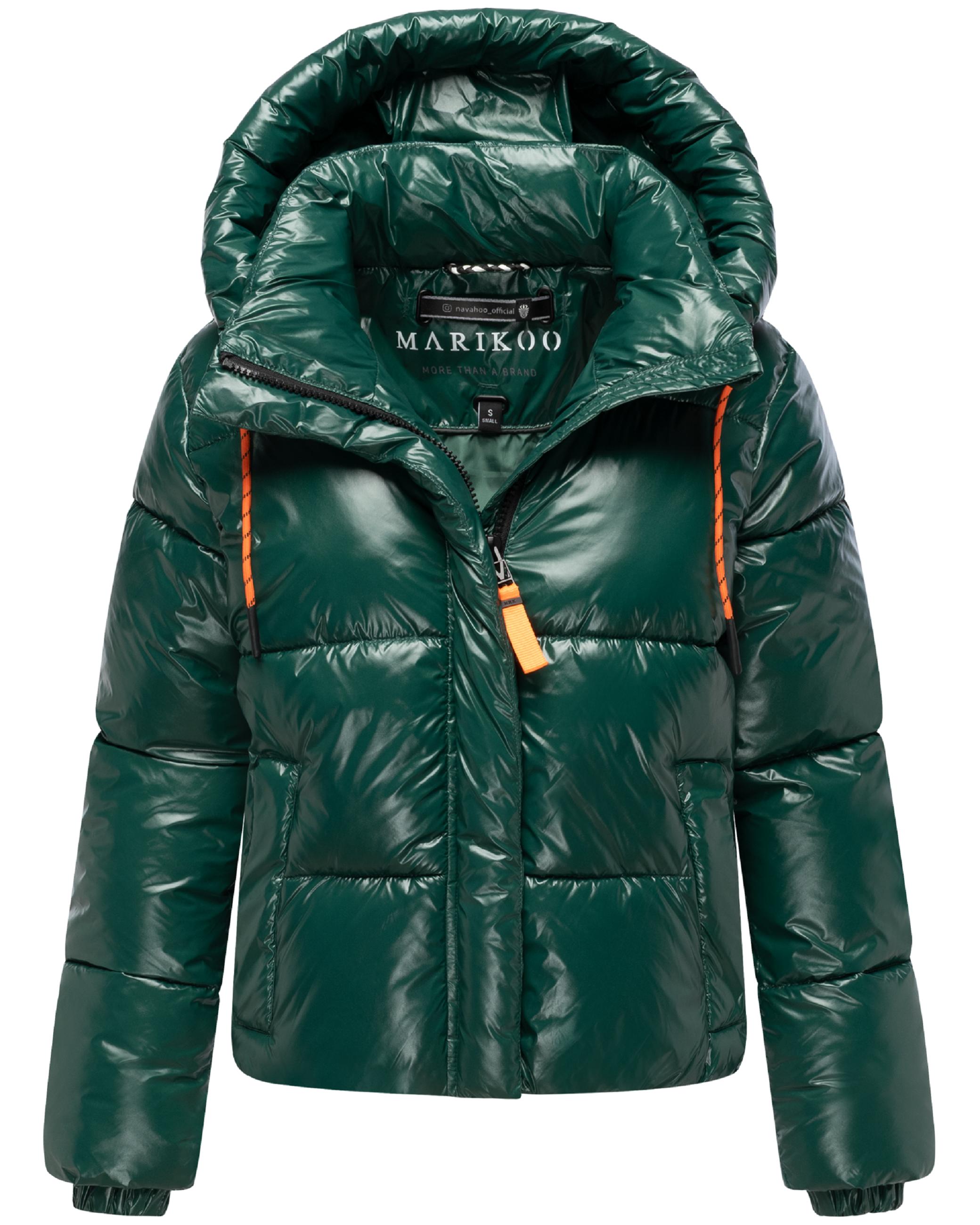 Winter Steppjacke mit abnehmbarer Kapuze "Skyraa 16" Evergreen