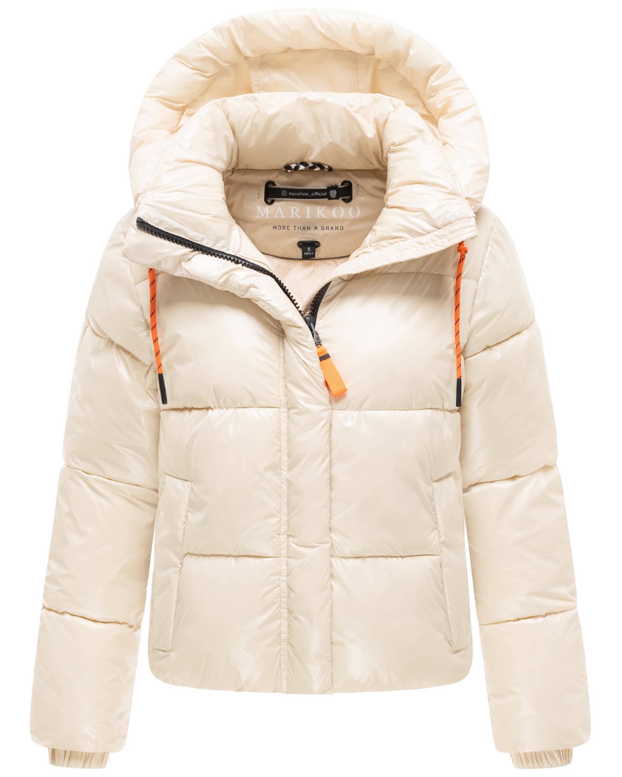 Winter Steppjacke mit abnehmbarer Kapuze "Skyraa 16" Light Sand
