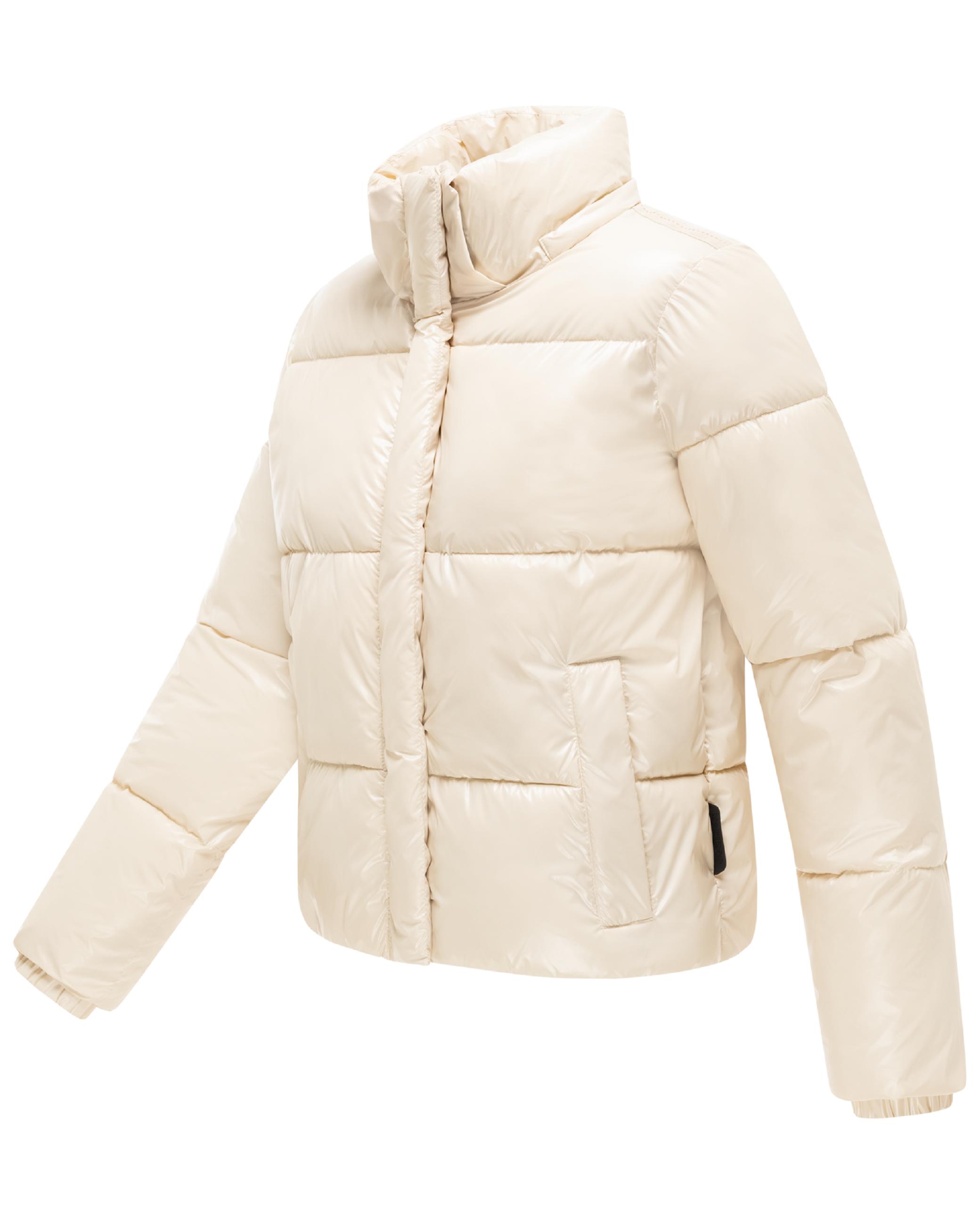 Winter Steppjacke mit abnehmbarer Kapuze "Skyraa 16" Light Sand