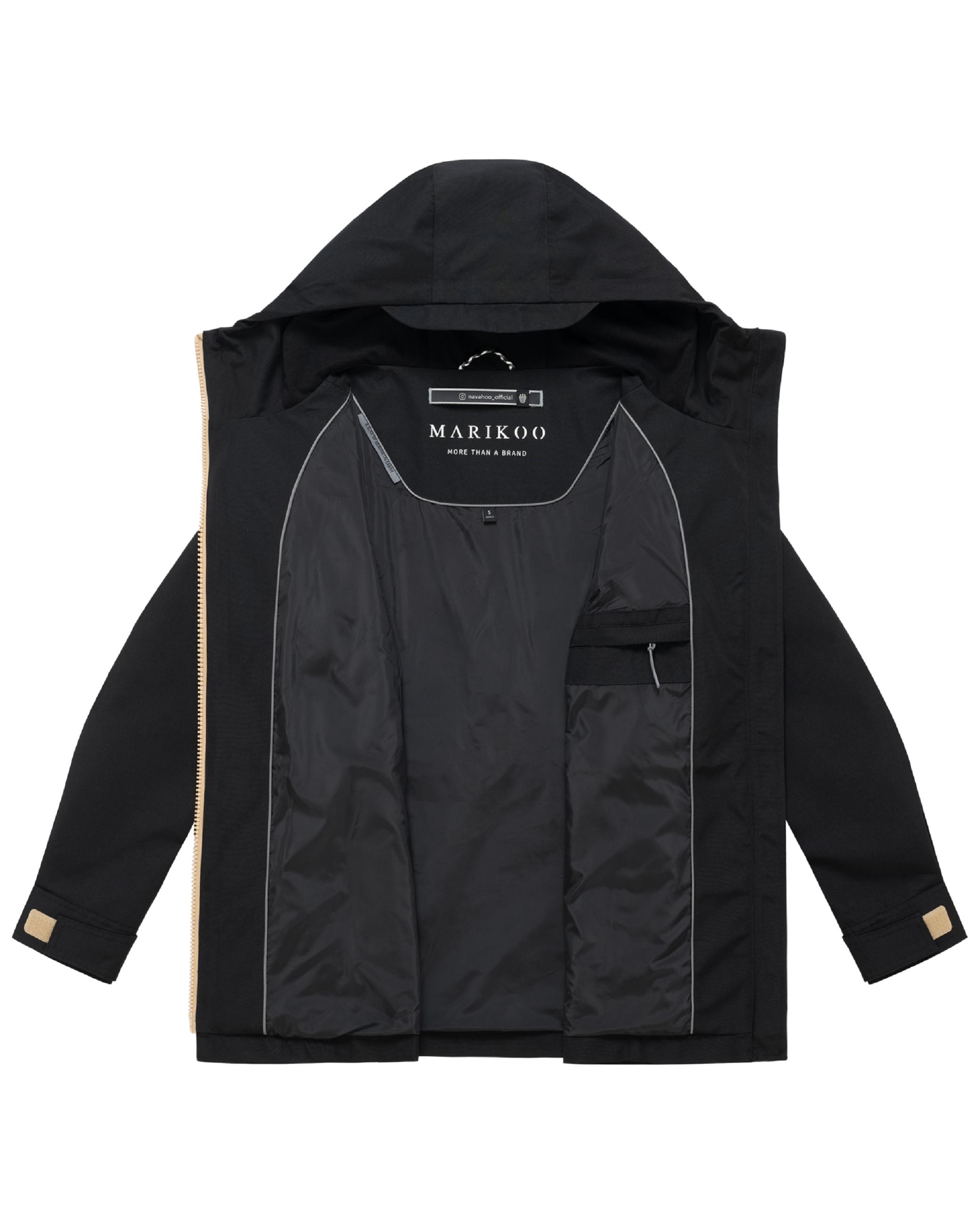 Parka mit Taillenzugband "Sohaa 16" Black