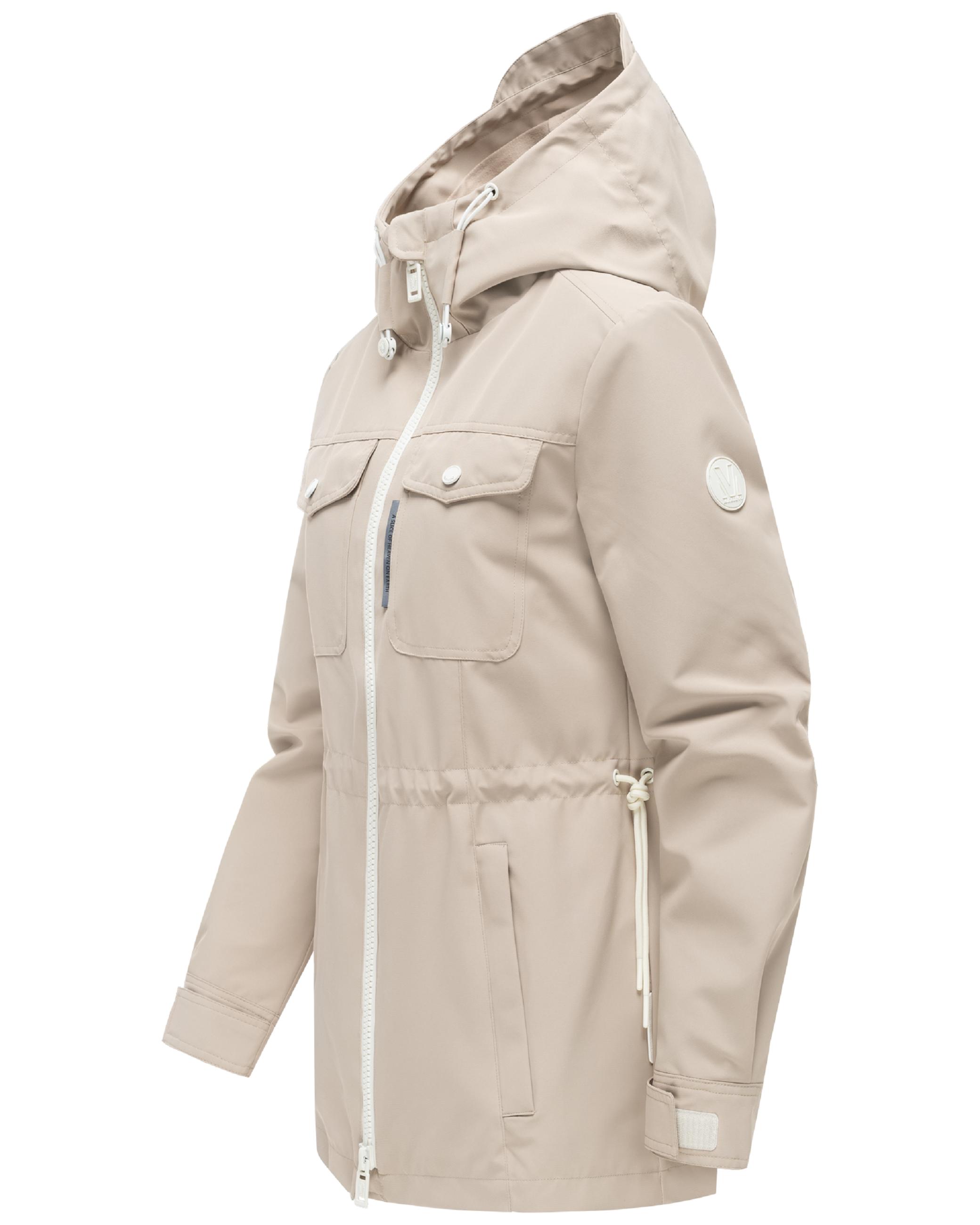 Parka mit Taillenzugband "Sohaa 16" Light Taupe