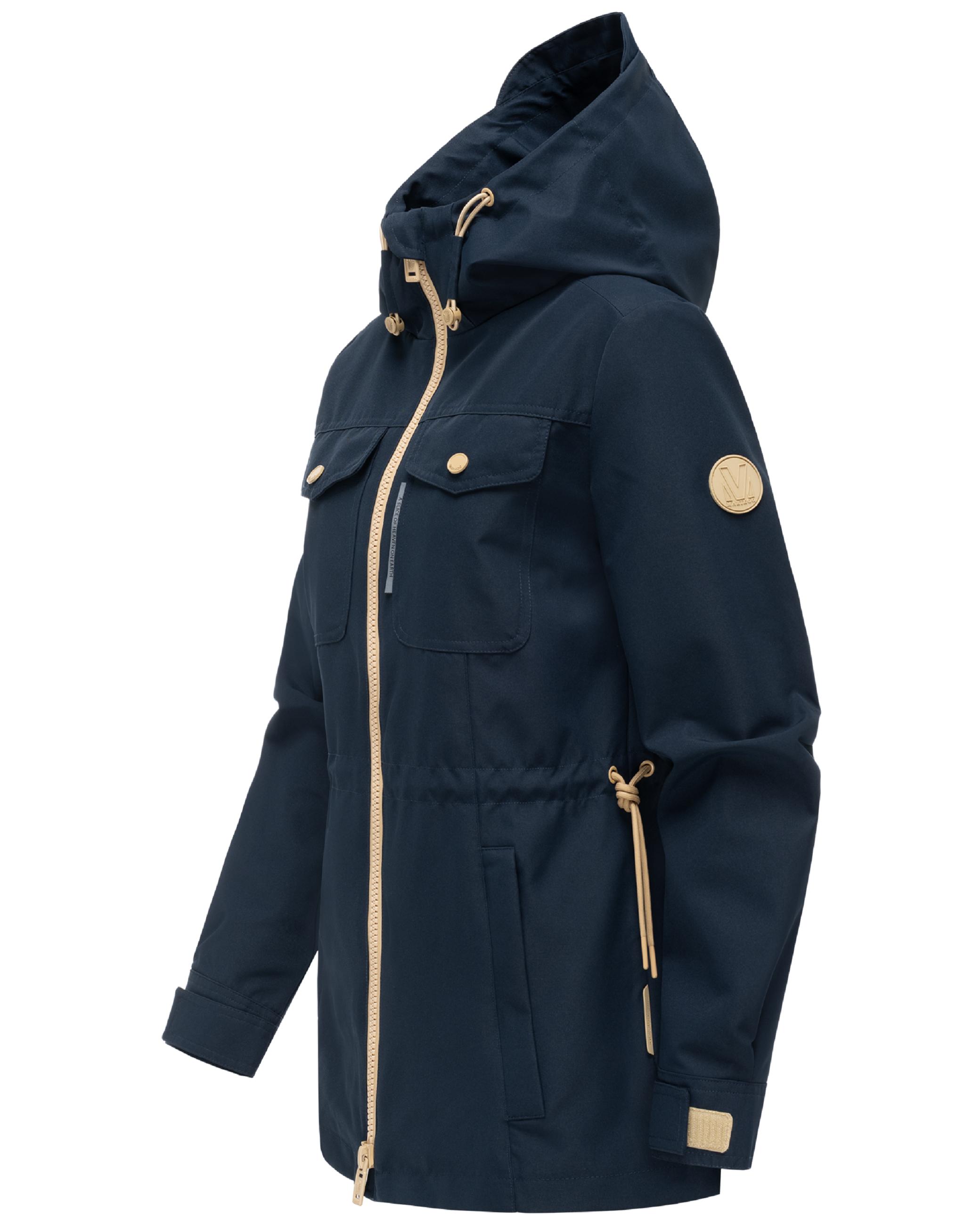 Parka mit Taillenzugband "Sohaa 16" Navy