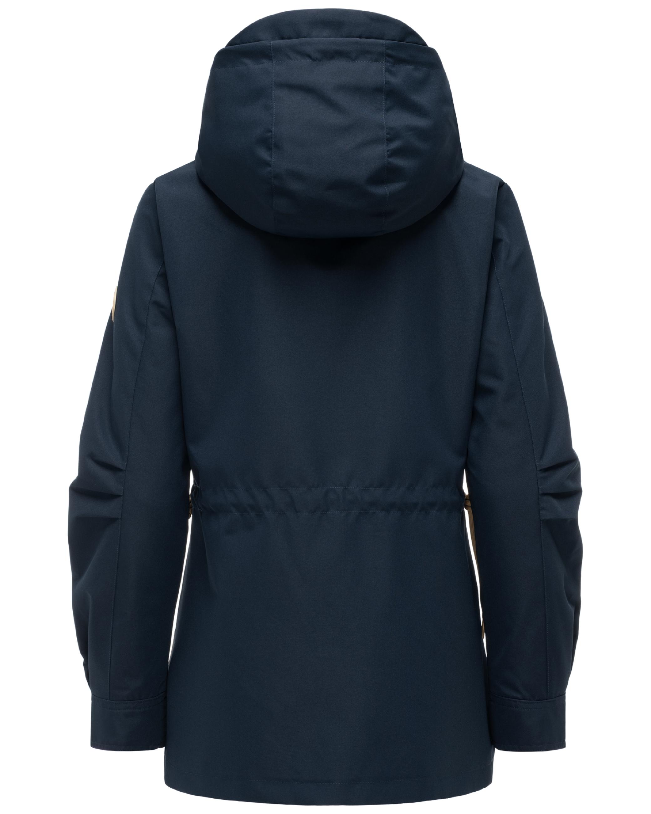 Parka mit Taillenzugband "Sohaa 16" Navy