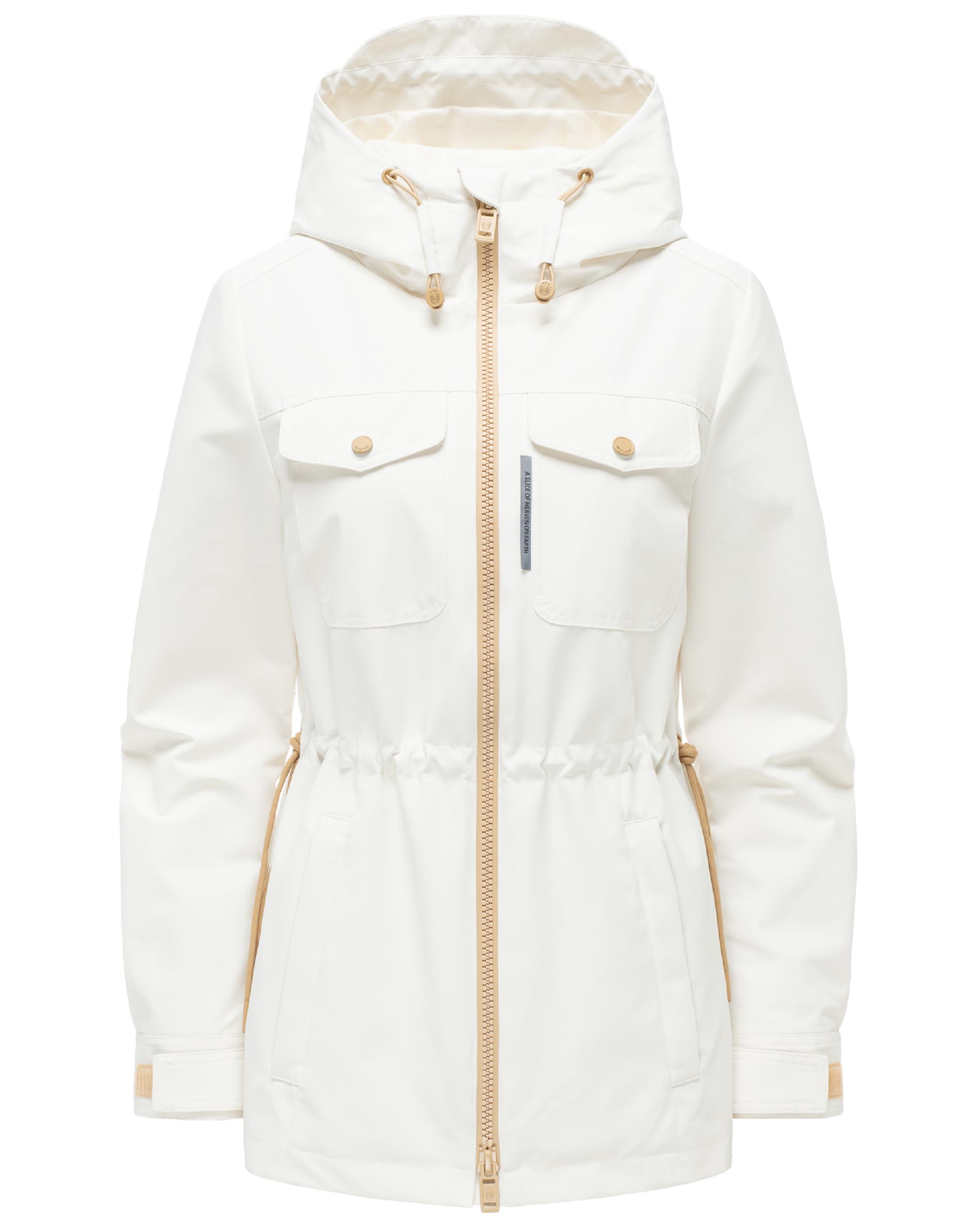 Parka mit Taillenzugband "Sohaa 16" Offwhite