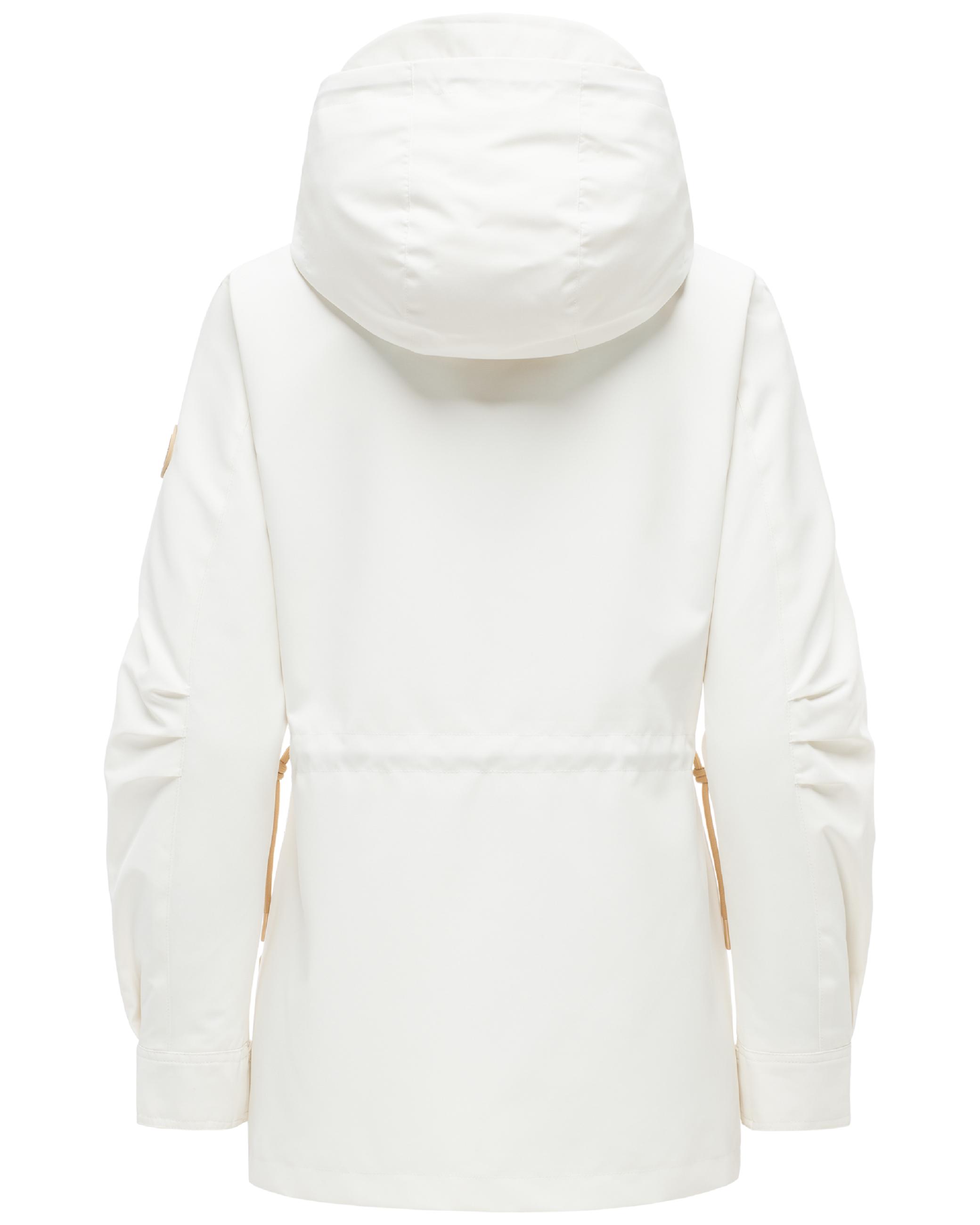 Parka mit Taillenzugband "Sohaa 16" Offwhite
