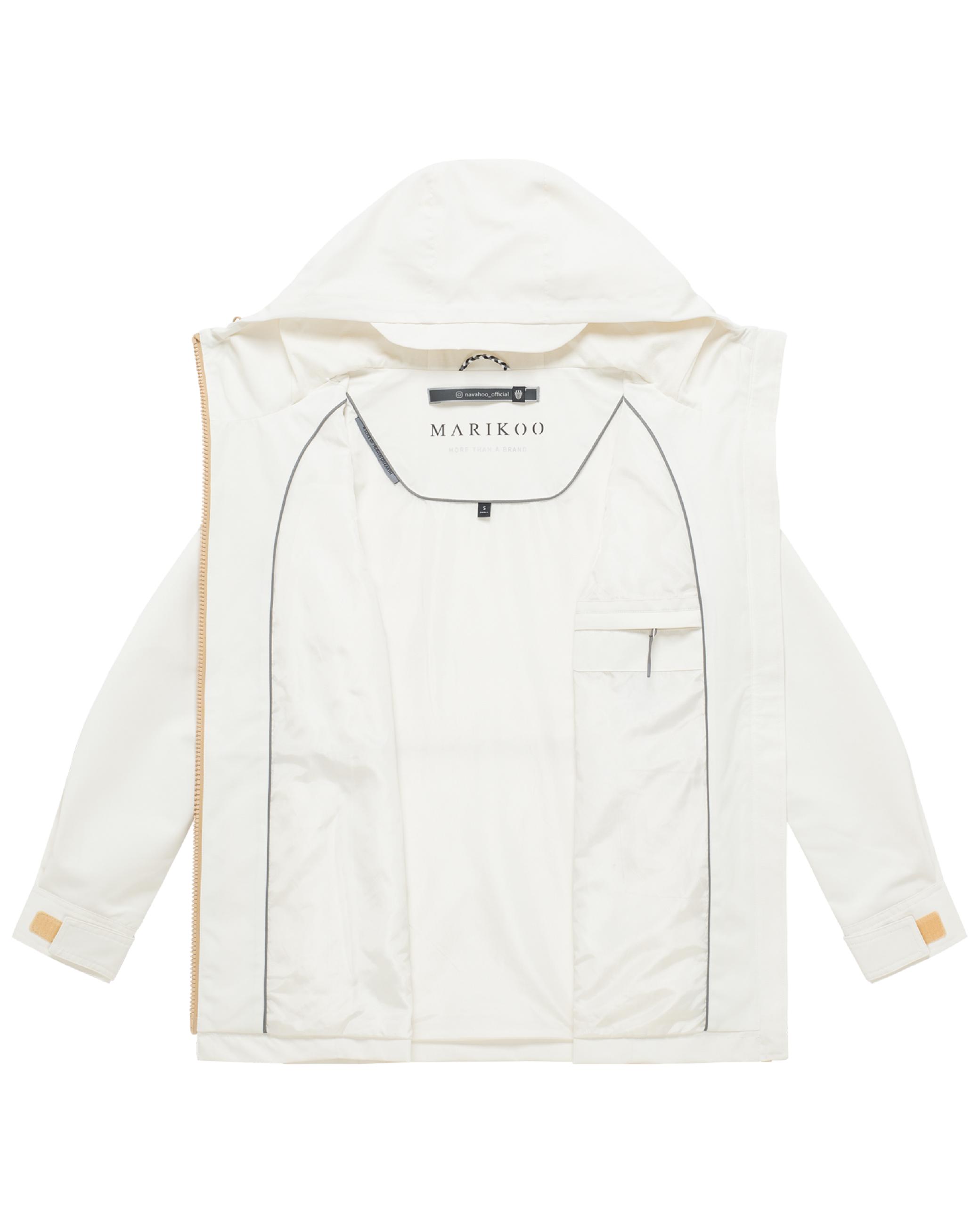 Parka mit Taillenzugband "Sohaa 16" Offwhite