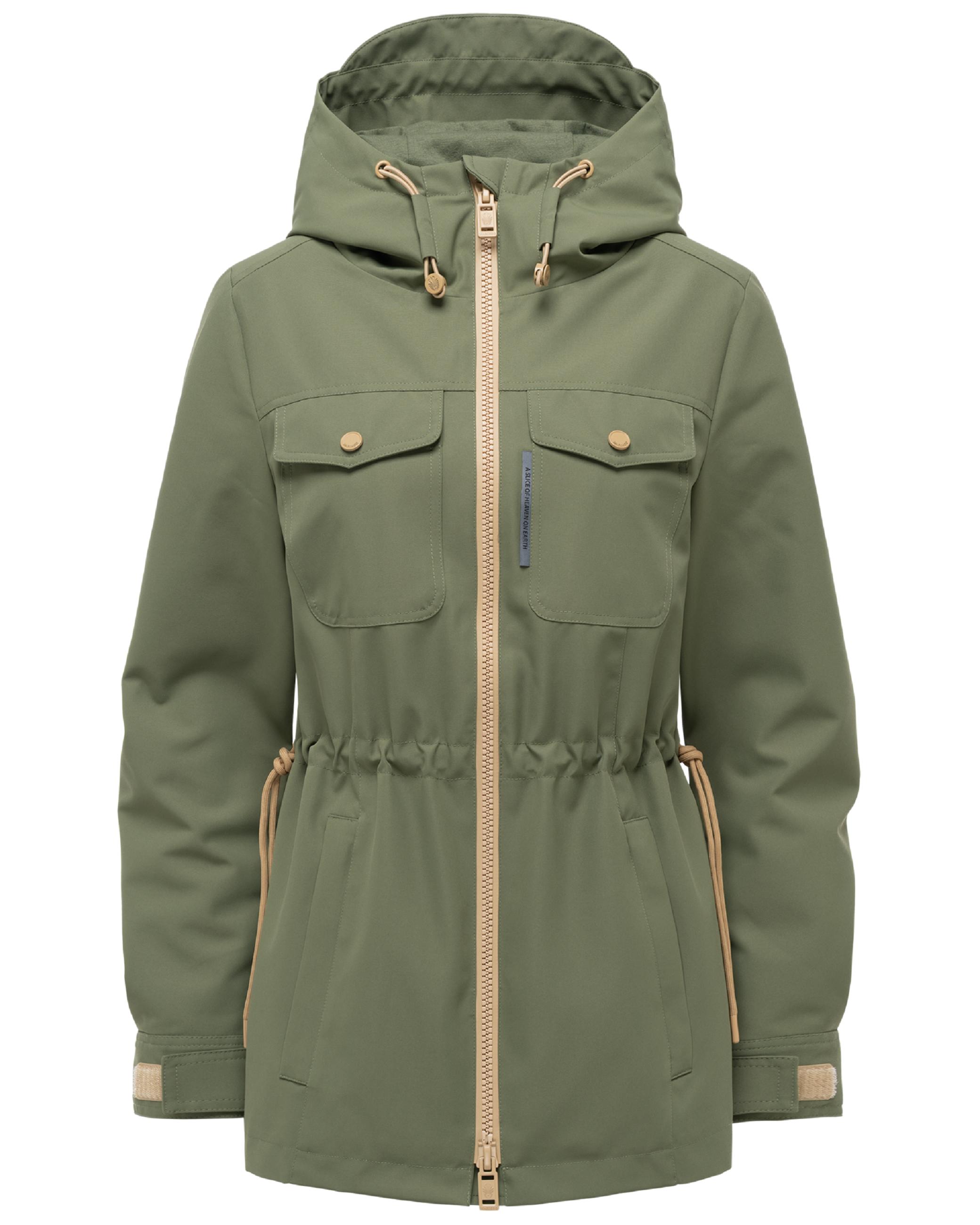 Parka mit Taillenzugband "Sohaa 16" Olive Leaf