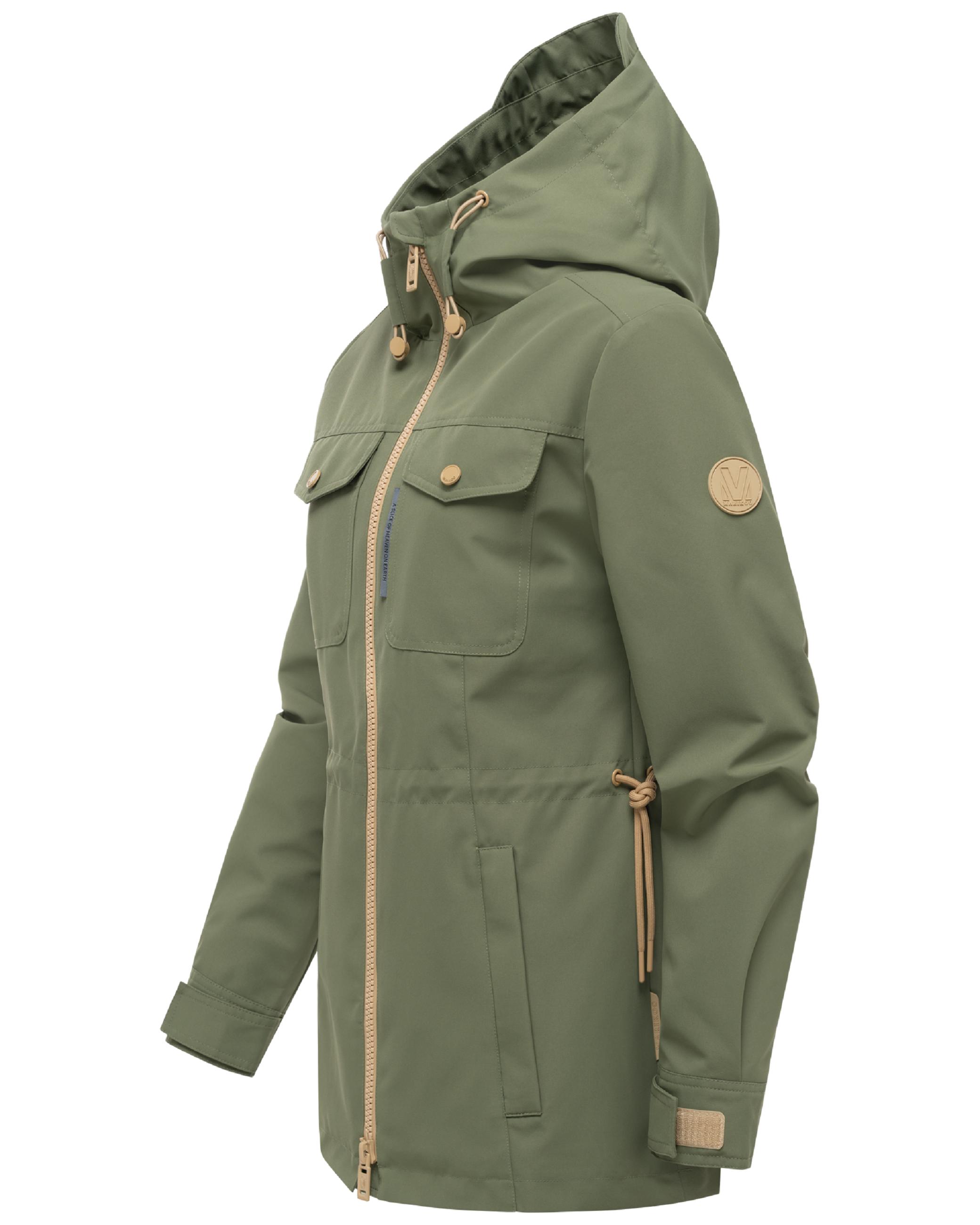 Parka mit Taillenzugband "Sohaa 16" Olive Leaf