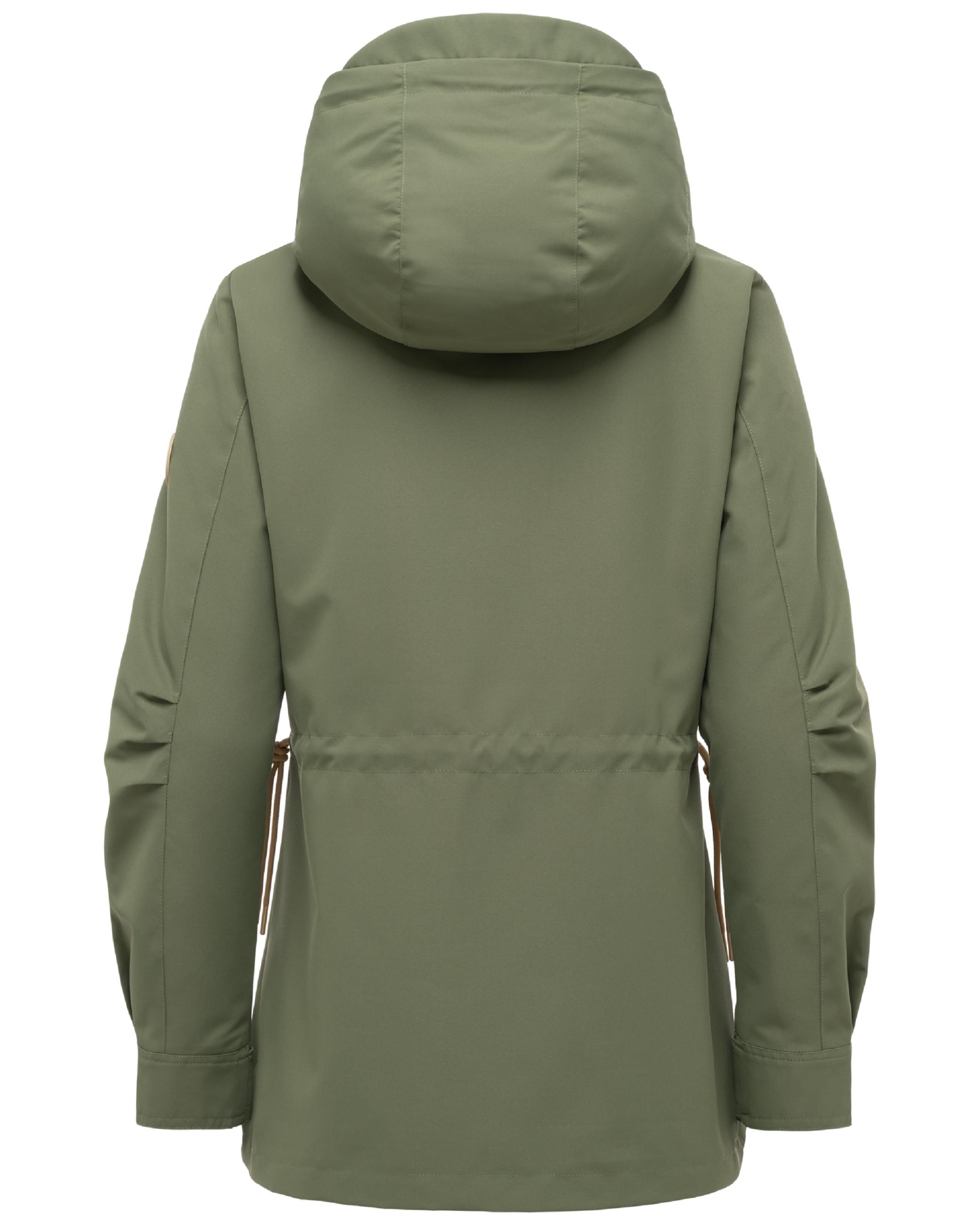 Parka mit Taillenzugband "Sohaa 16" Olive Leaf