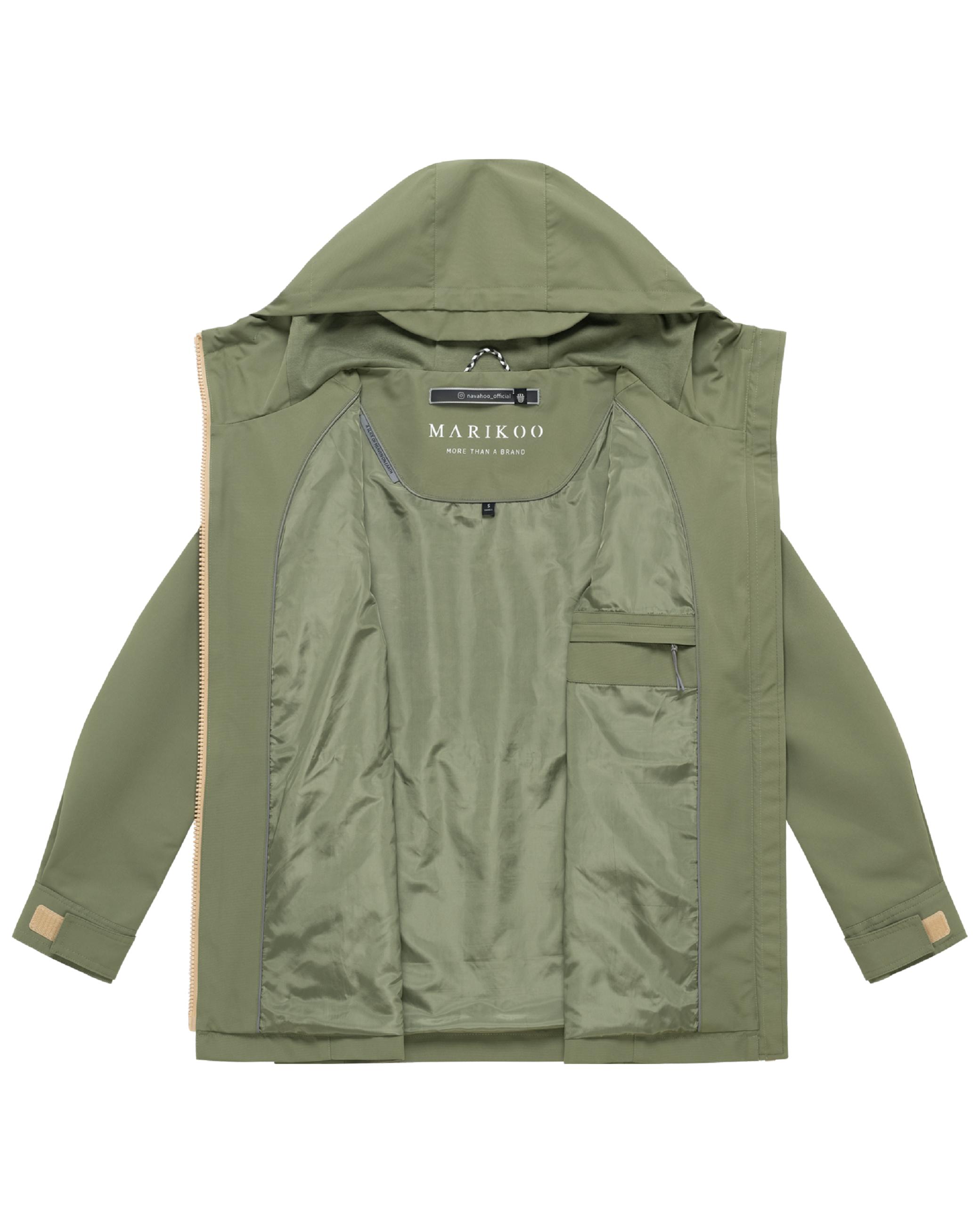Parka mit Taillenzugband "Sohaa 16" Olive Leaf