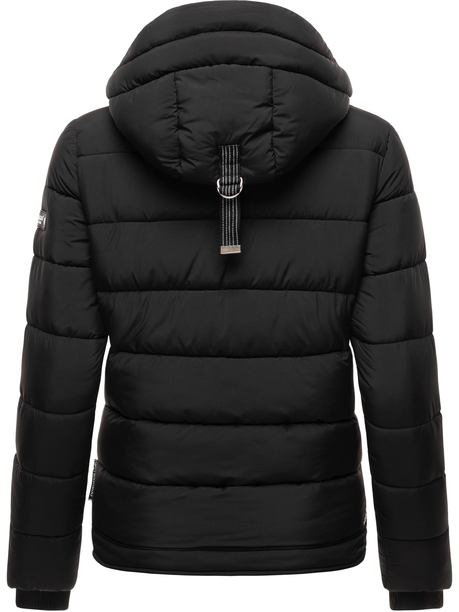 Winter Steppjacke mit Kapuze "Taisaa Prc" Black