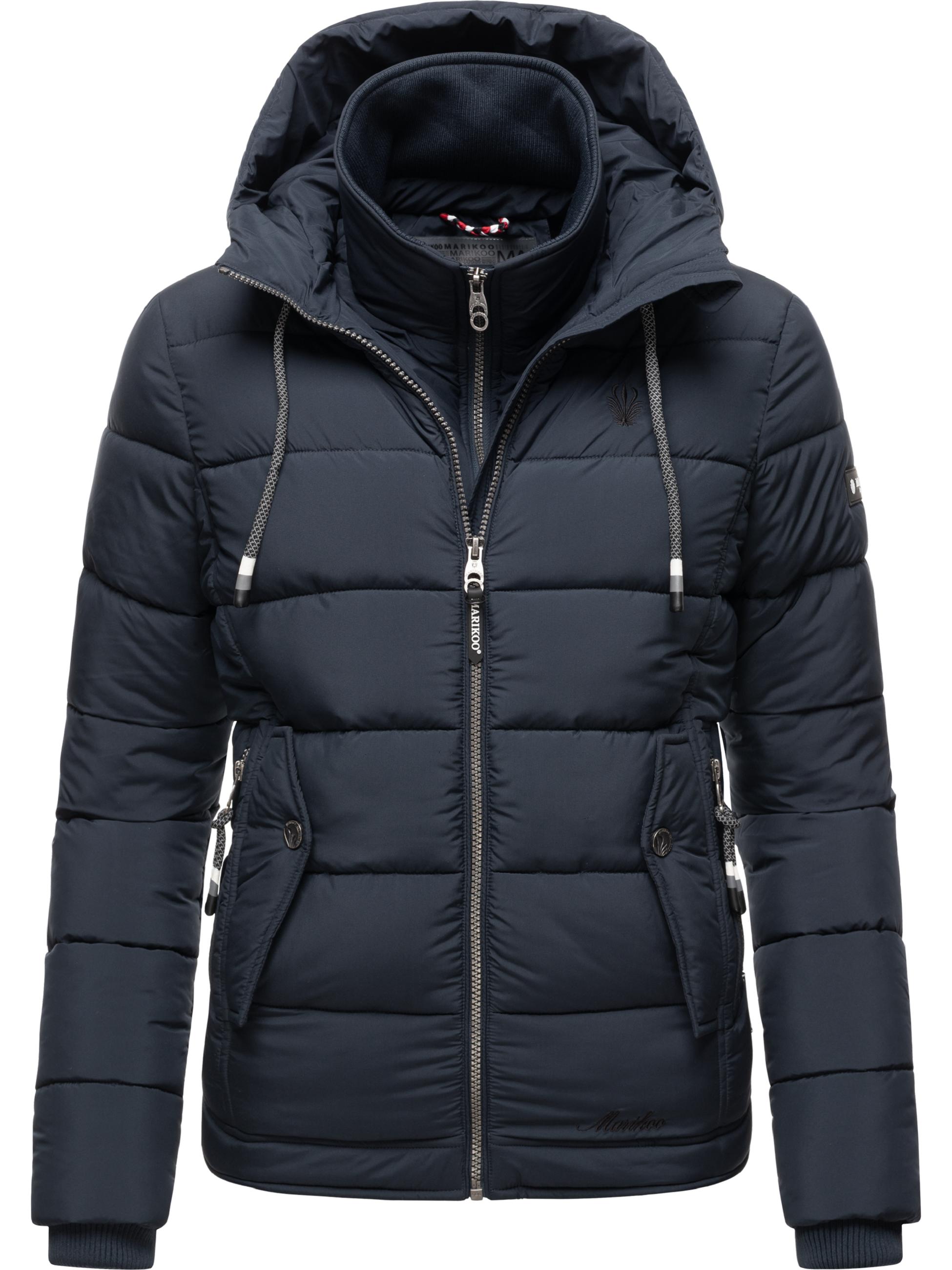 Winter Steppjacke mit Kapuze "Taisaa Prc" Navy