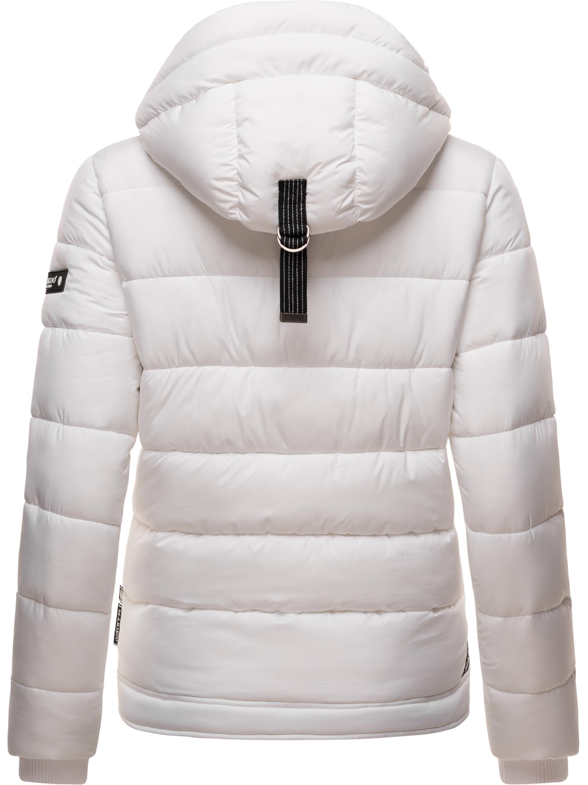 Winter Steppjacke mit Kapuze "Taisaa Prc" White