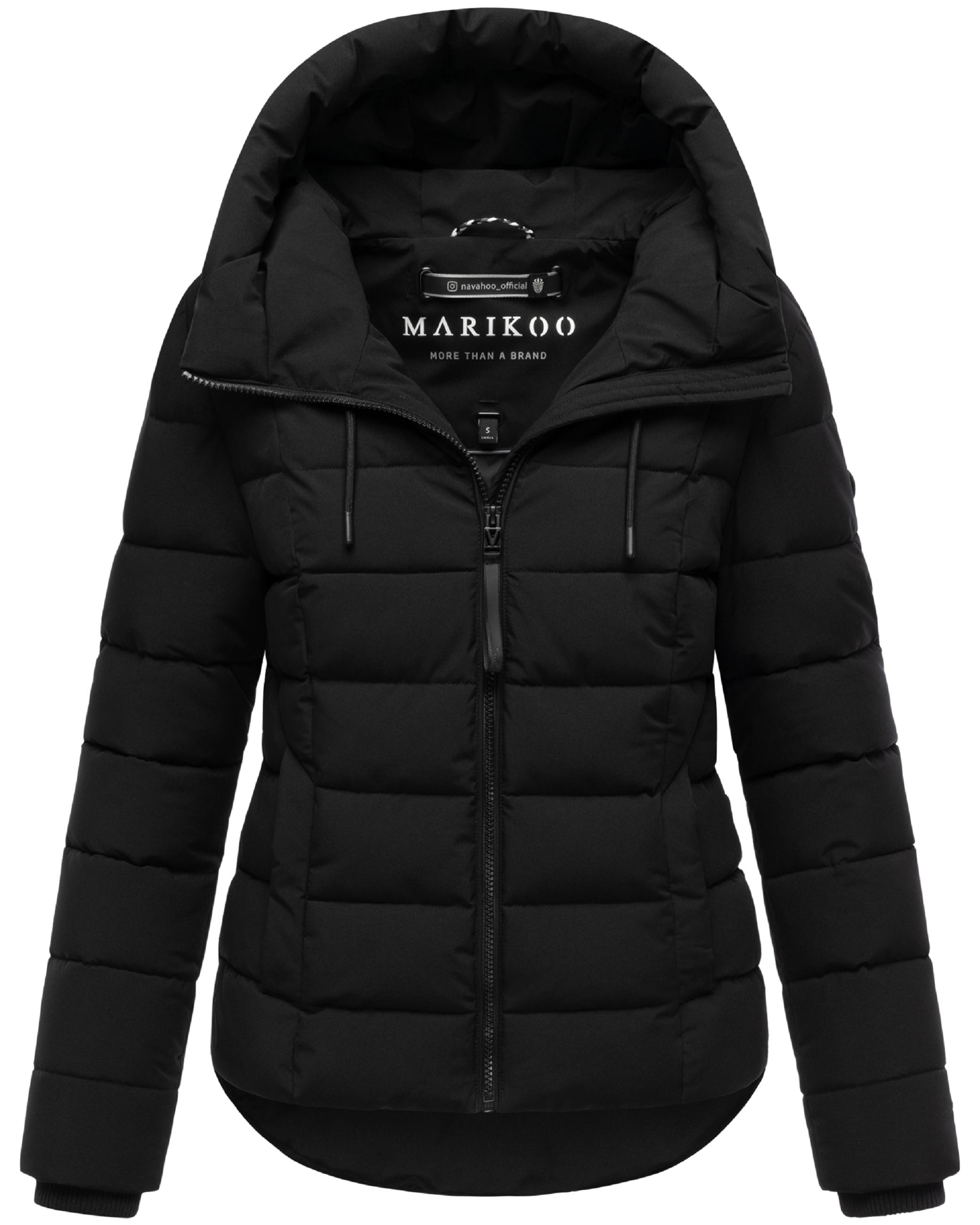 Steppjacke mit Kapuze "Tayenaa 16-1" Black