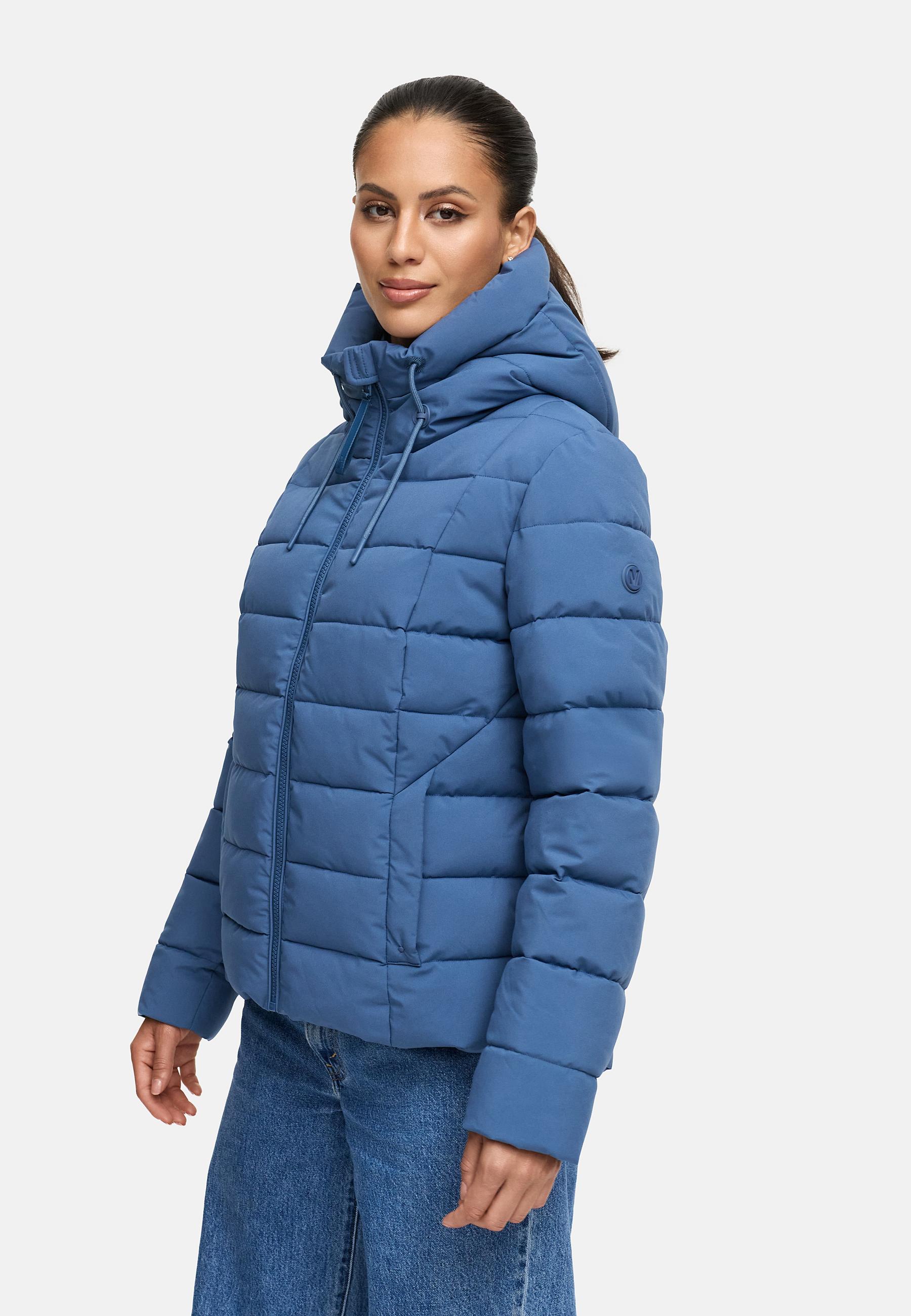 Steppjacke mit Kapuze "Tayenaa 16-1" Dusty Blue