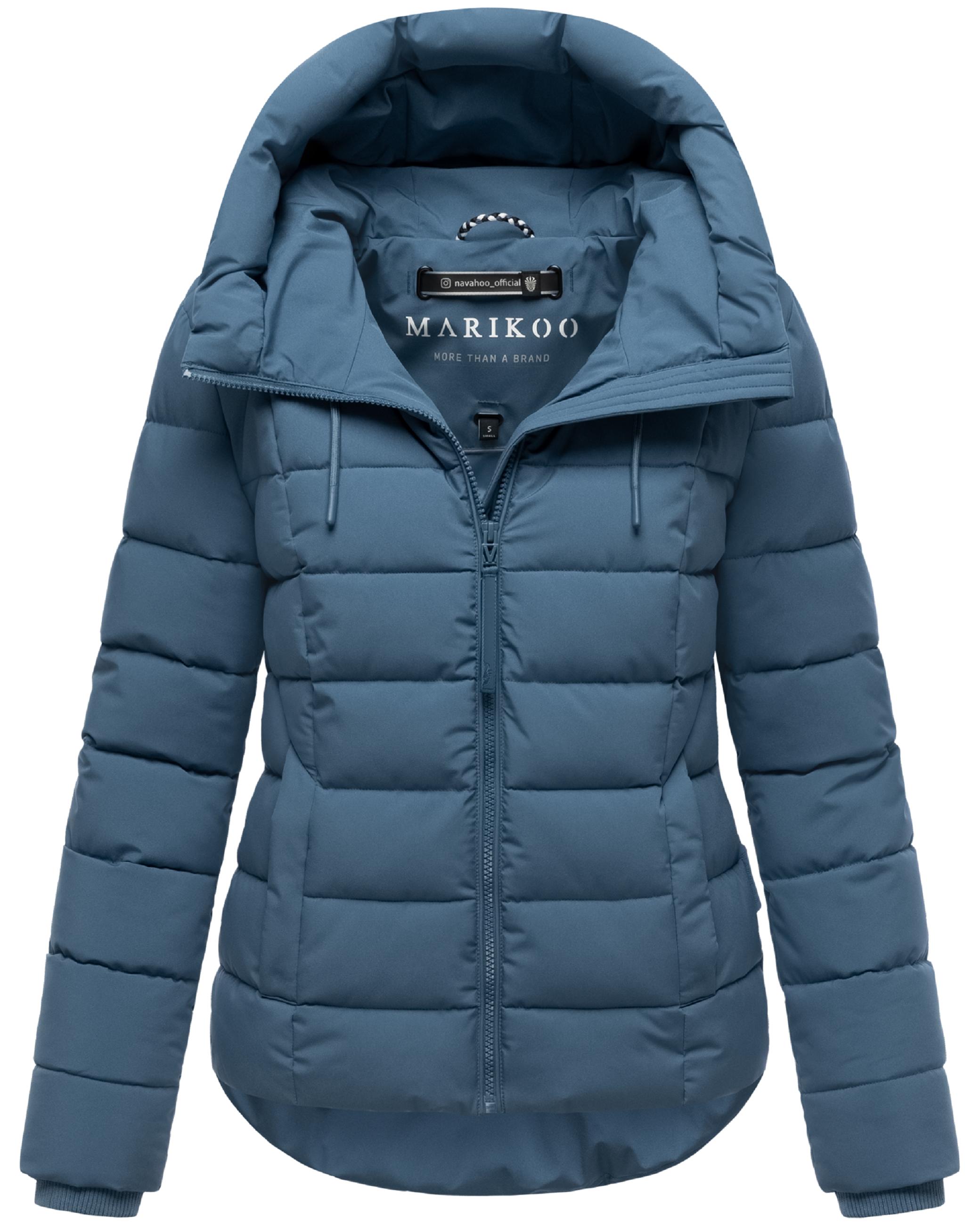 Steppjacke mit Kapuze "Tayenaa 16-1" Dusty Blue