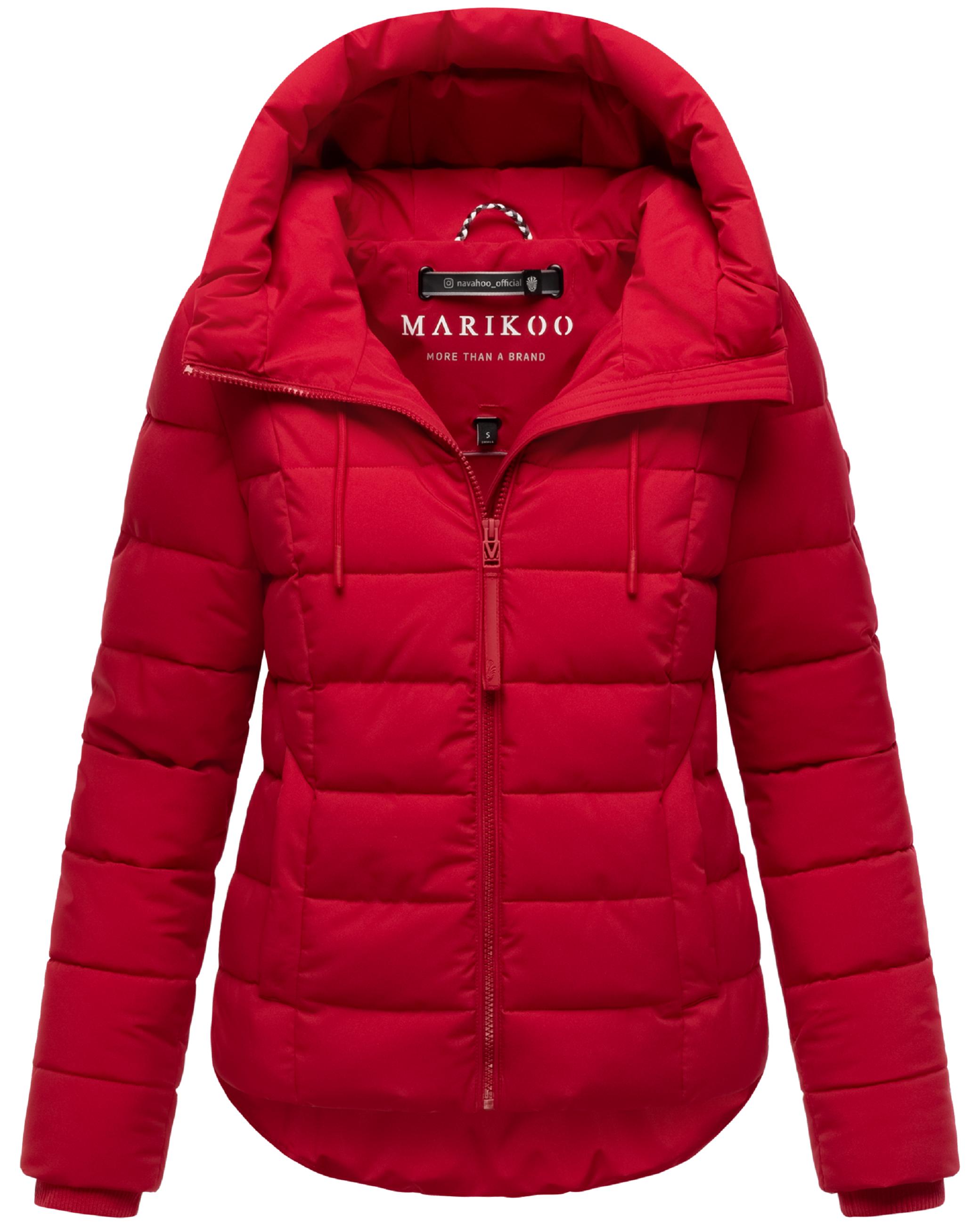 Steppjacke mit Kapuze "Tayenaa 16" Deep Red