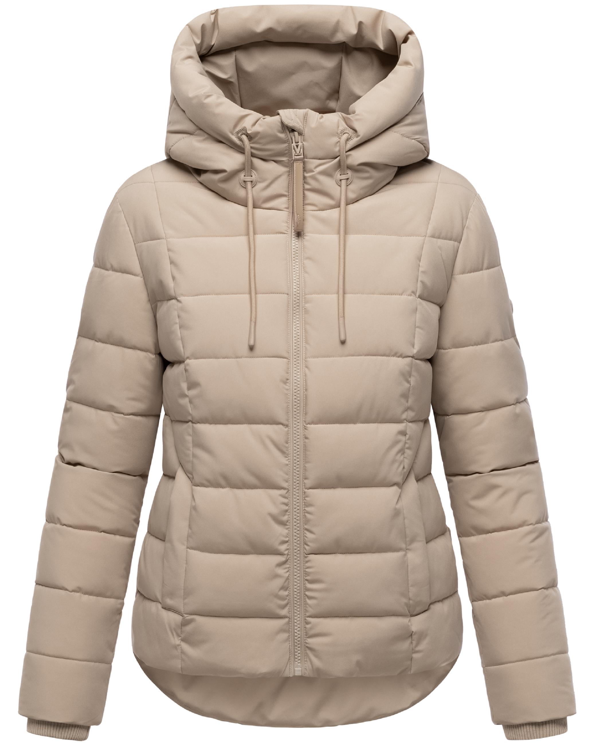 Steppjacke mit Kapuze "Tayenaa 16" Light Taupe