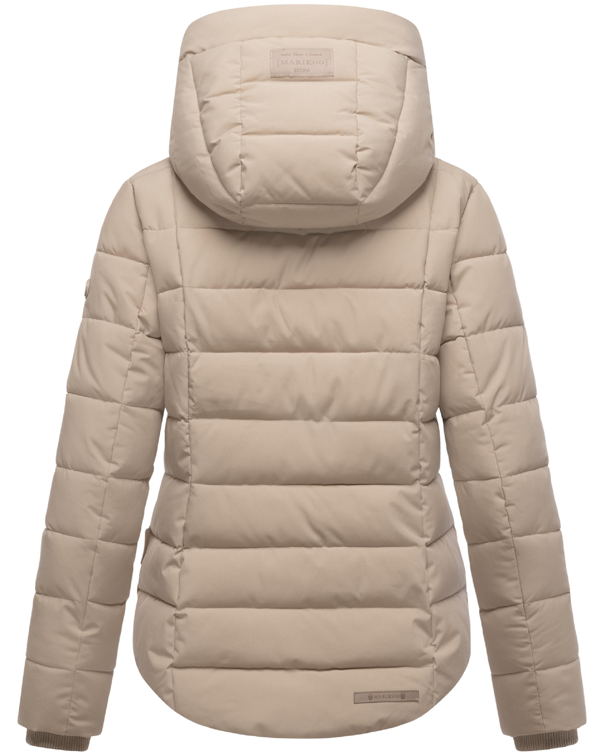 Steppjacke mit Kapuze "Tayenaa 16" Light Taupe