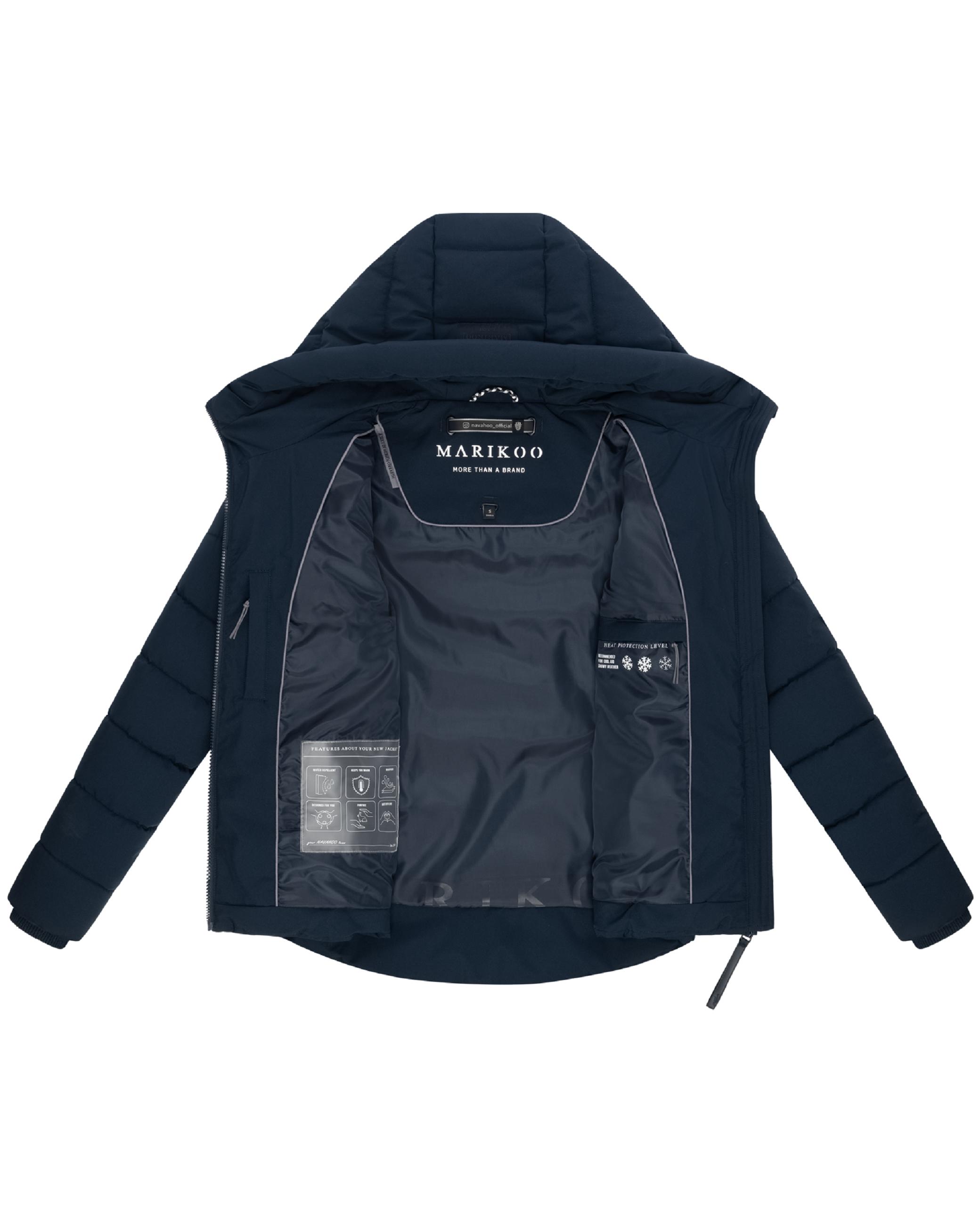 Steppjacke mit Kapuze "Tayenaa 16" Navy