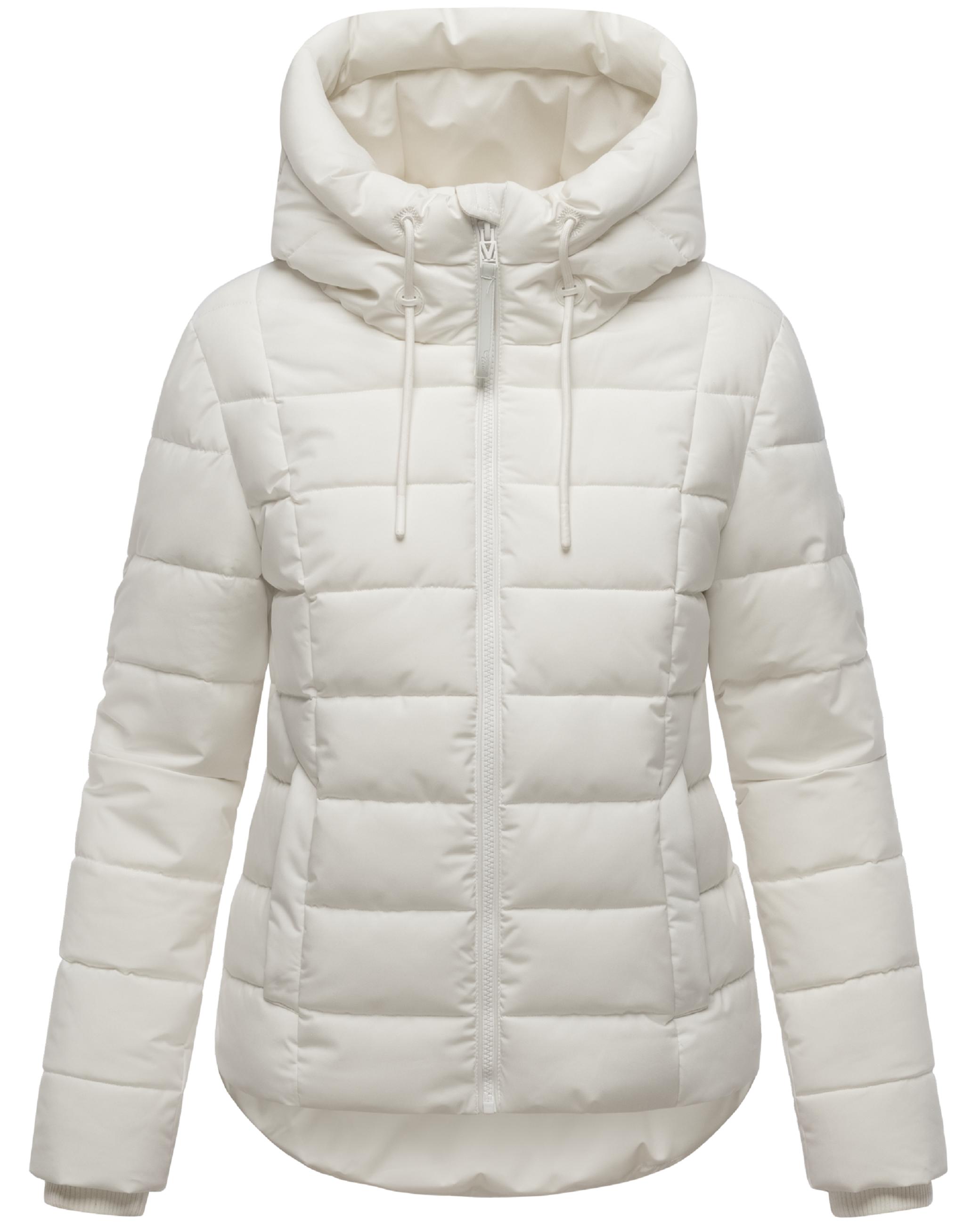Steppjacke mit Kapuze "Tayenaa 16" Offwhite