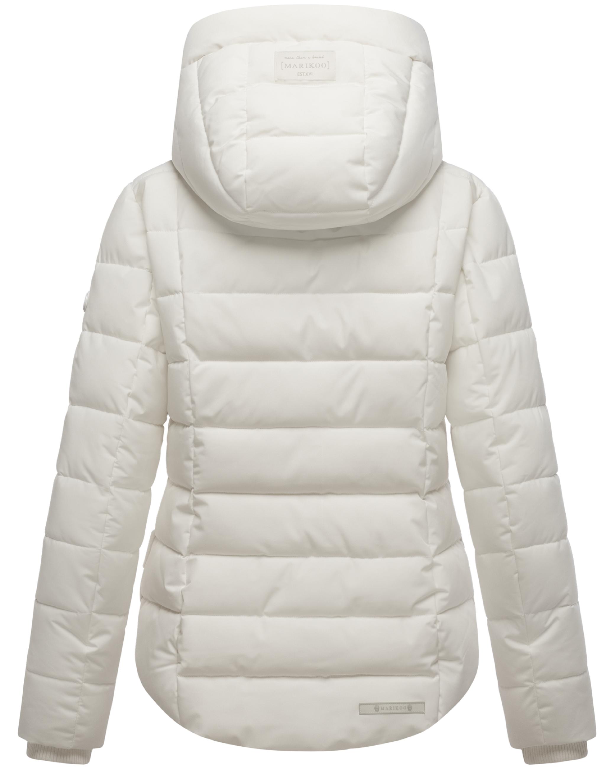 Steppjacke mit Kapuze "Tayenaa 16" Offwhite