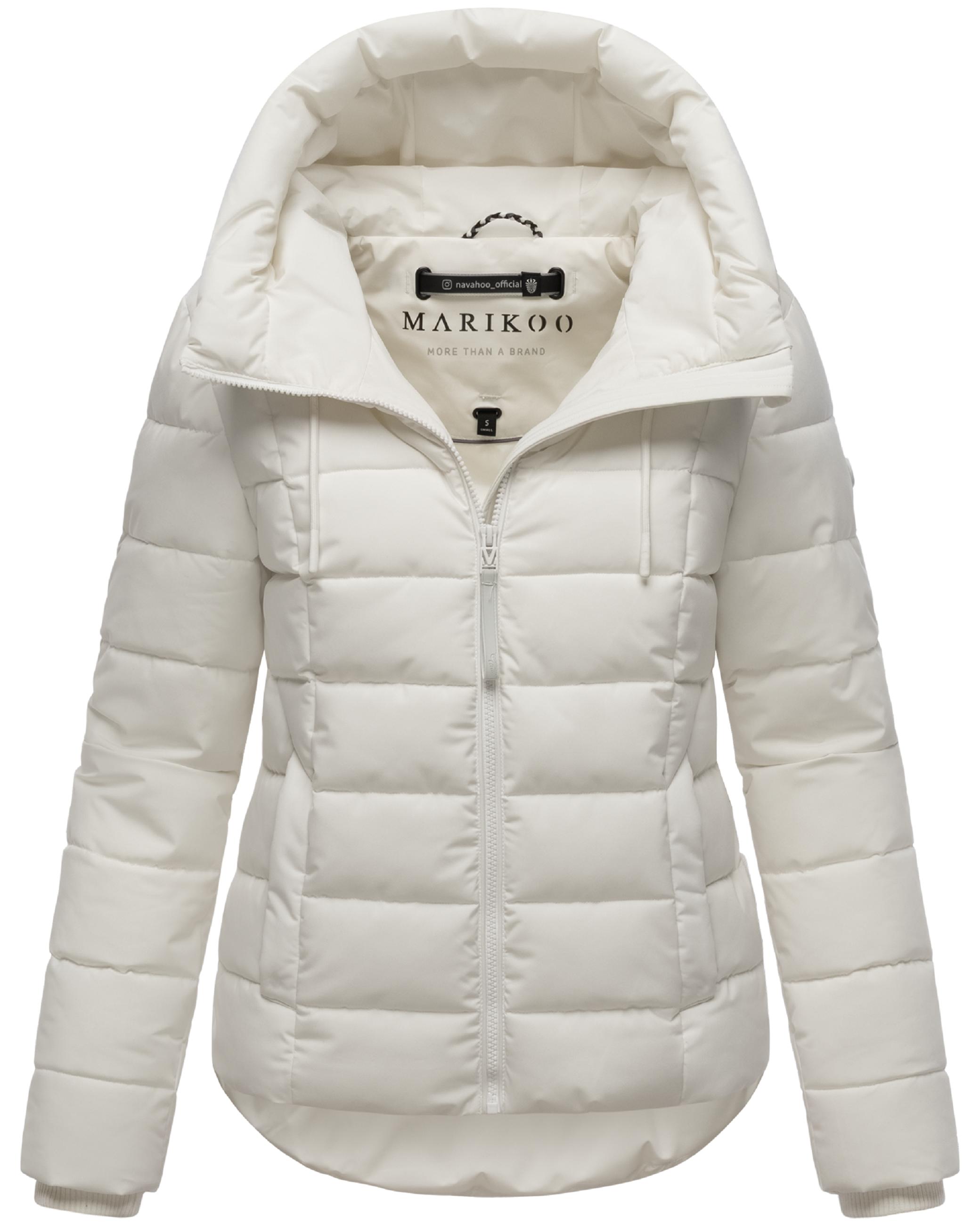 Steppjacke mit Kapuze "Tayenaa 16" Offwhite