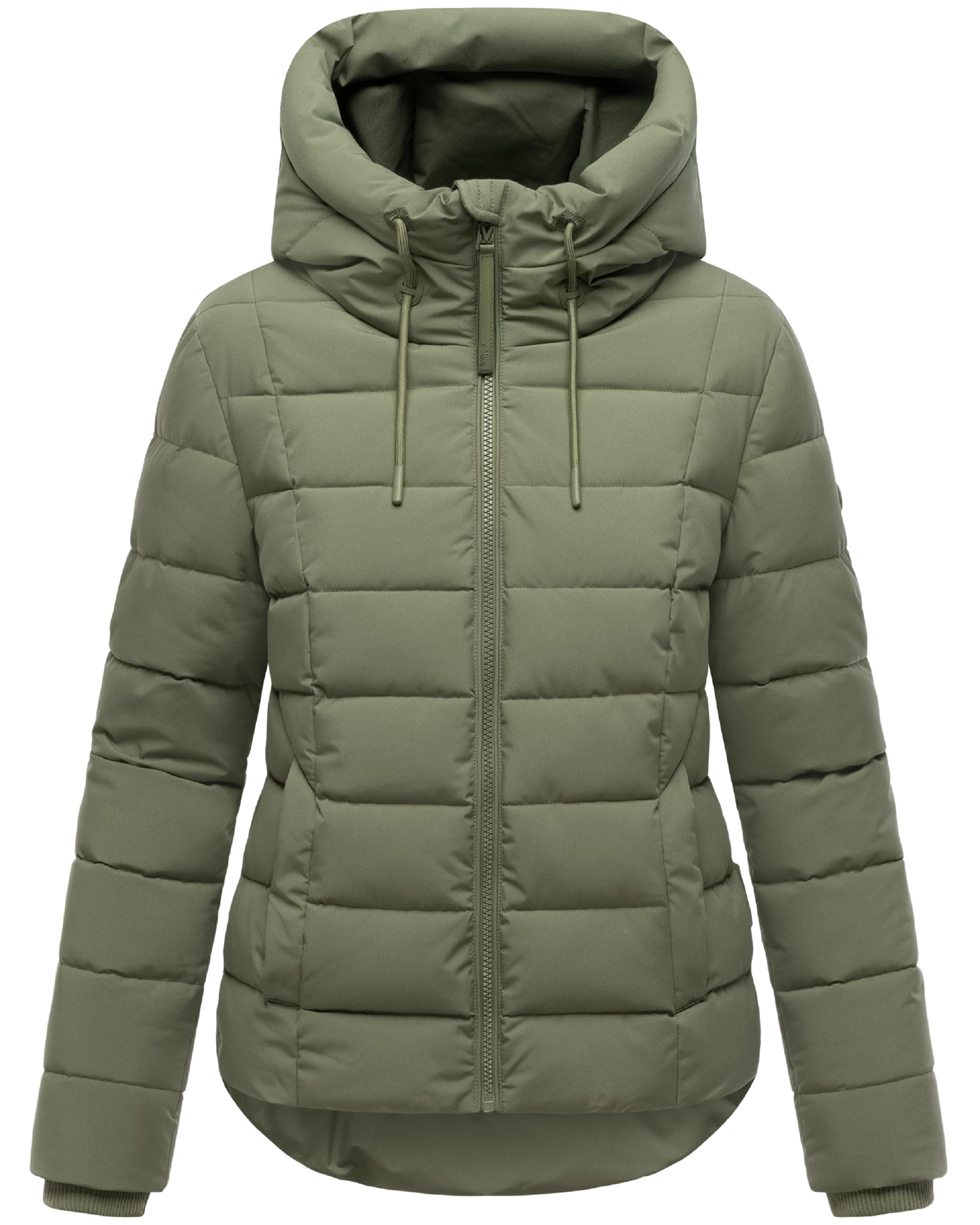 Steppjacke mit Kapuze "Tayenaa 16" Olive Leaf