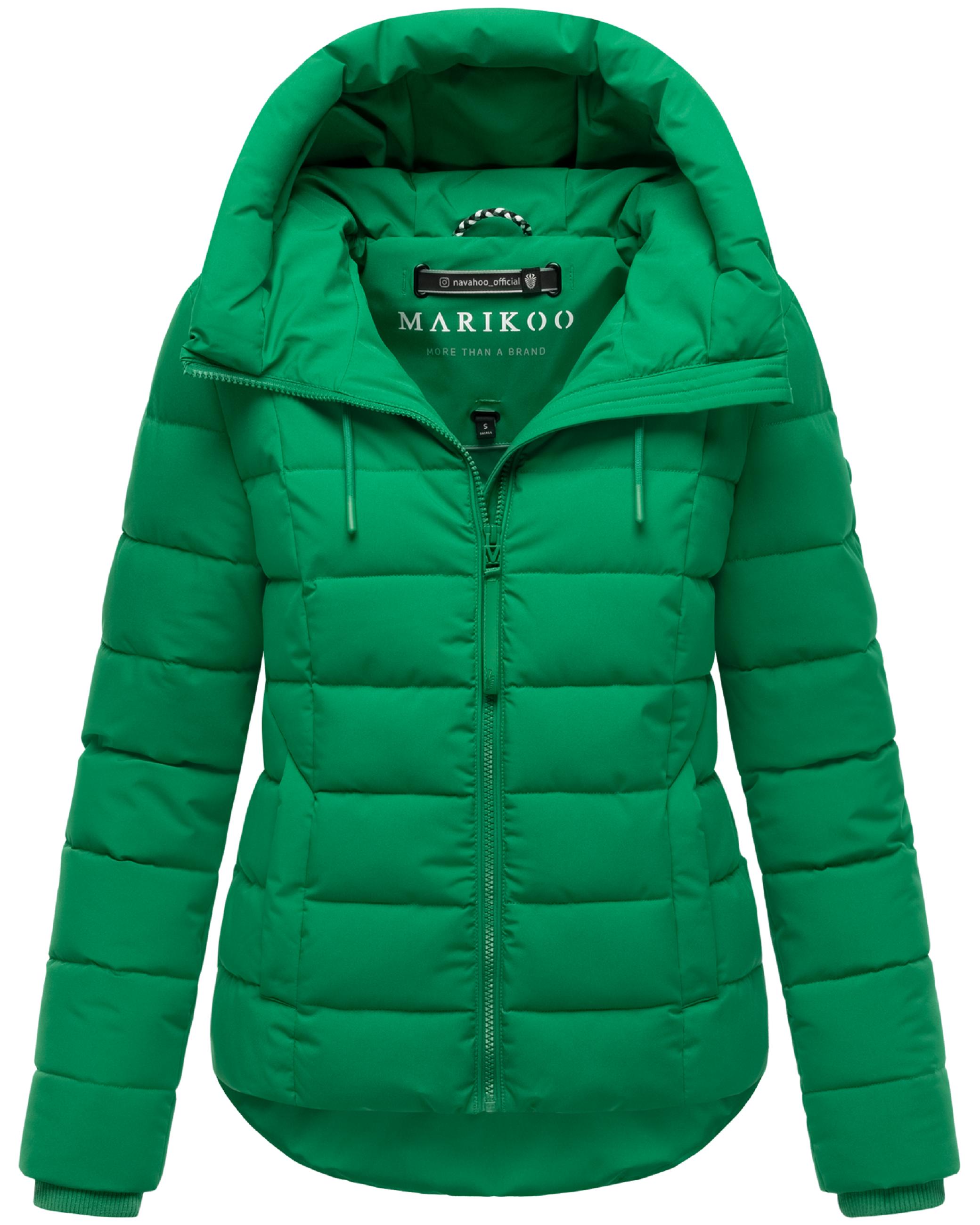 Steppjacke mit Kapuze "Tayenaa 16" Smaragd Green
