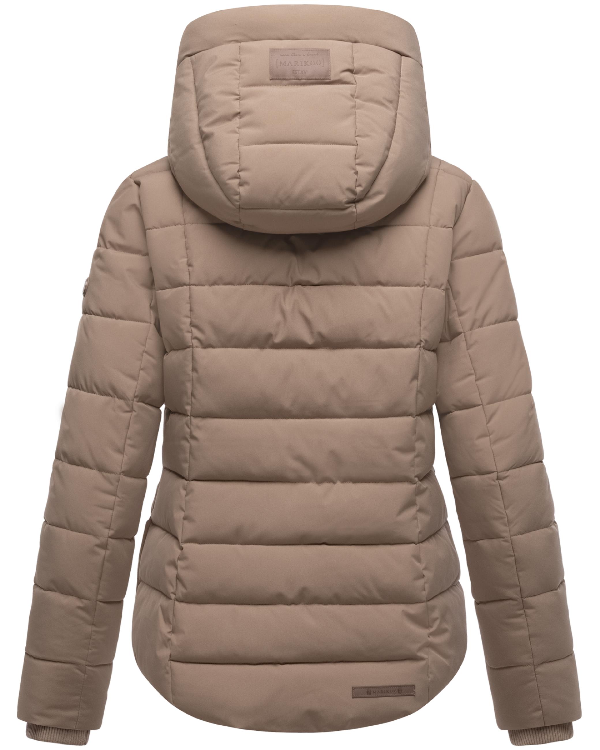 Steppjacke mit Kapuze "Tayenaa 16" Taupe Grey