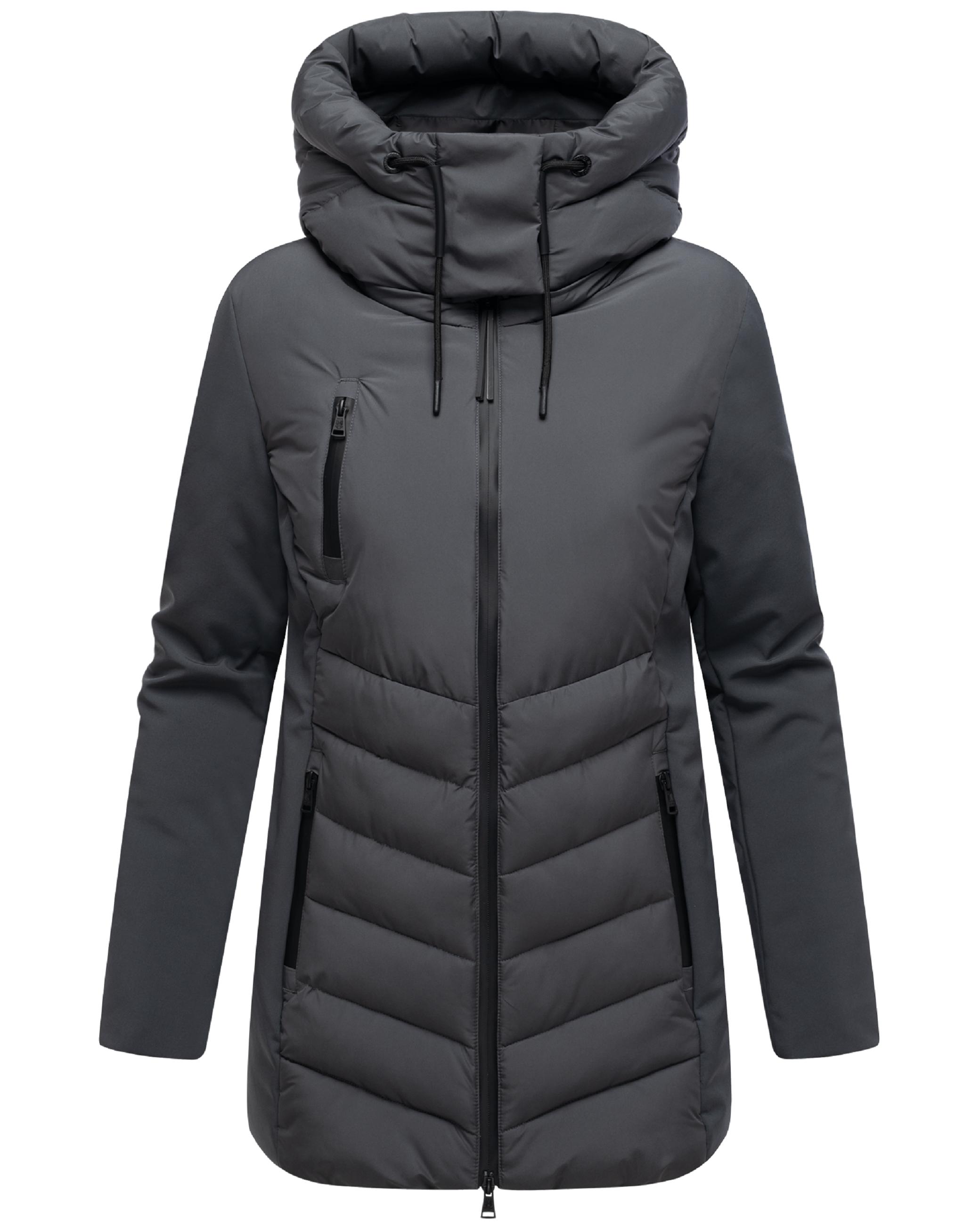 Winter Jacke mit Kapuze "Tivaa XVI" Anthracite