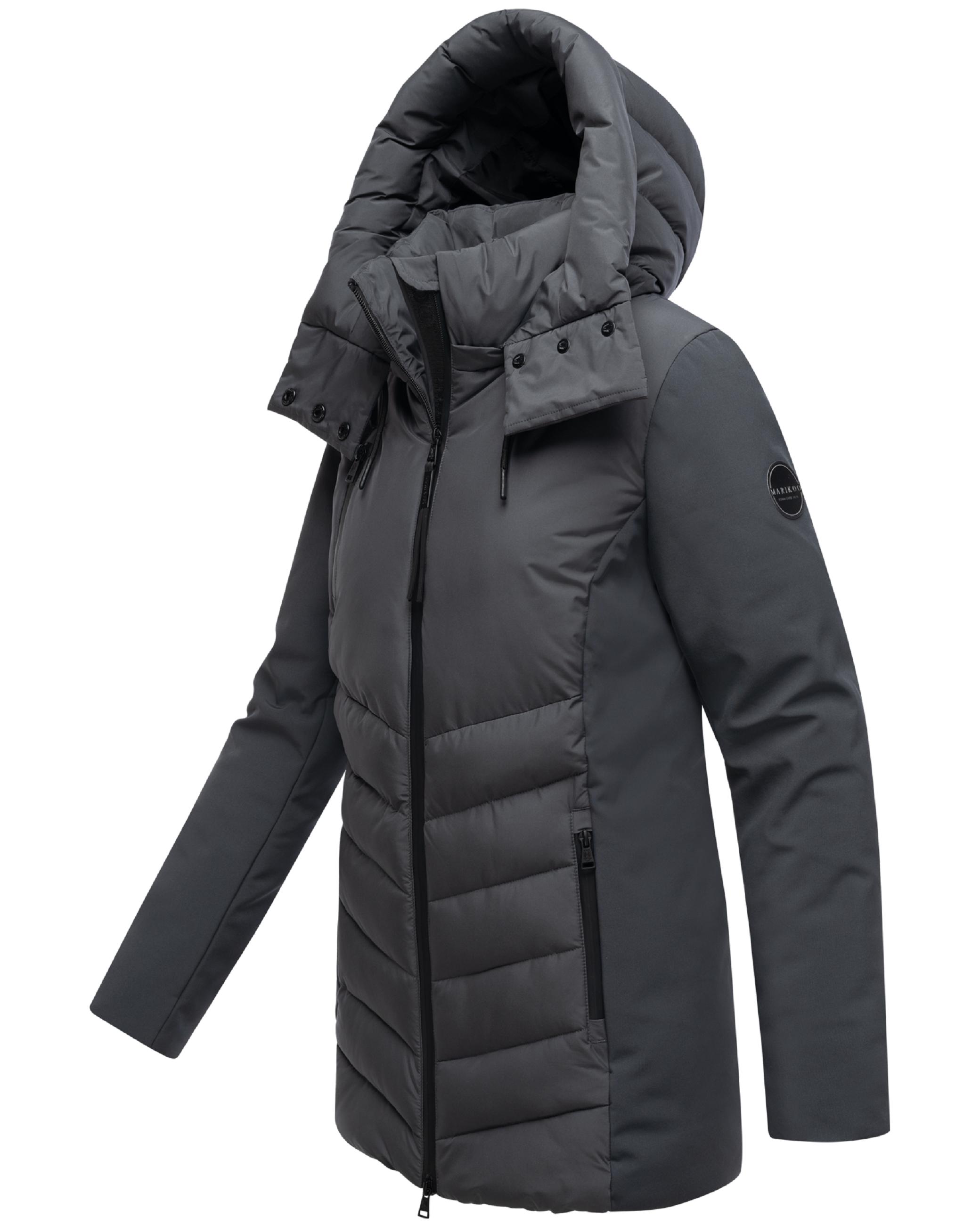 Winter Jacke mit Kapuze "Tivaa XVI" Anthracite