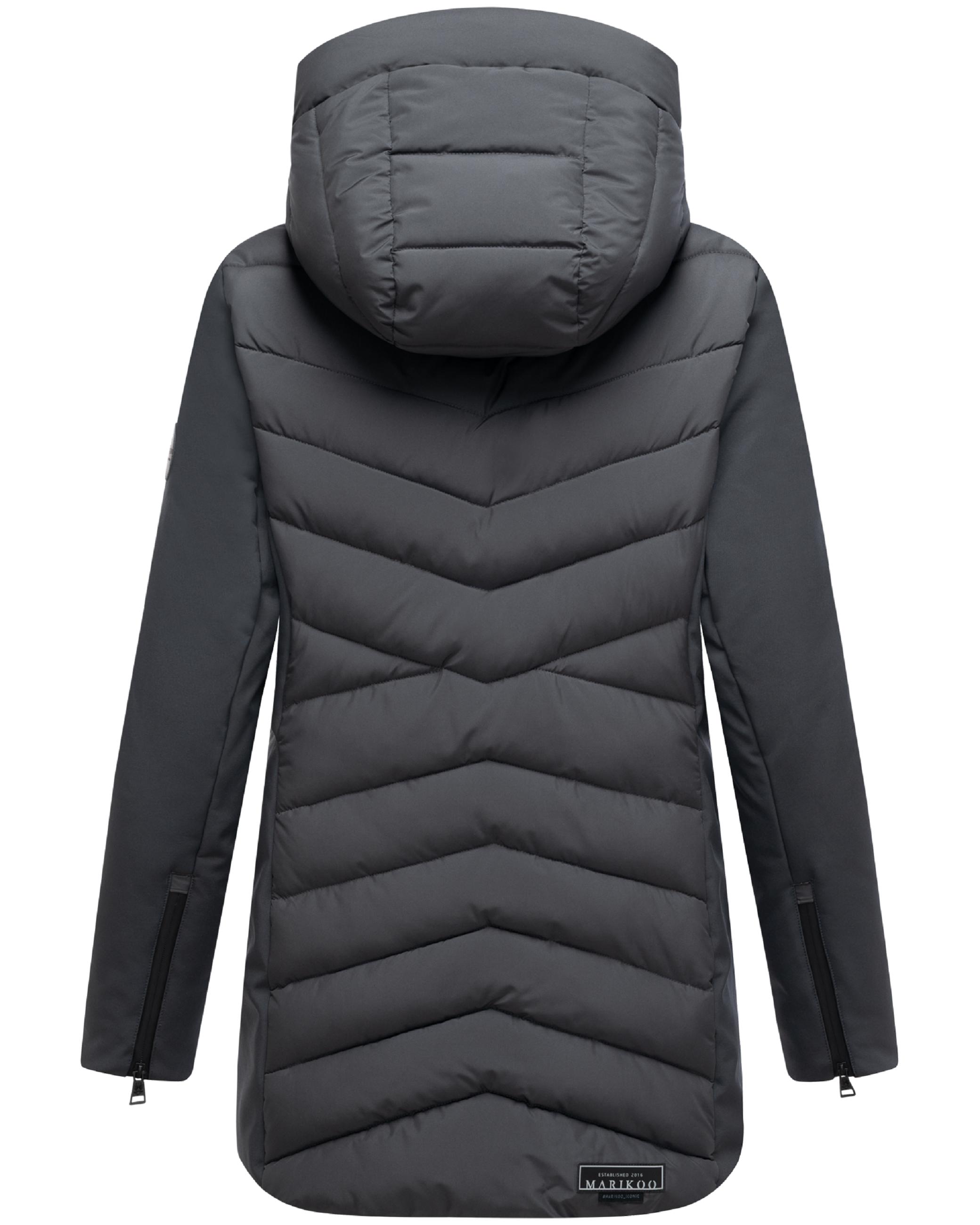 Winter Jacke mit Kapuze "Tivaa XVI" Anthracite