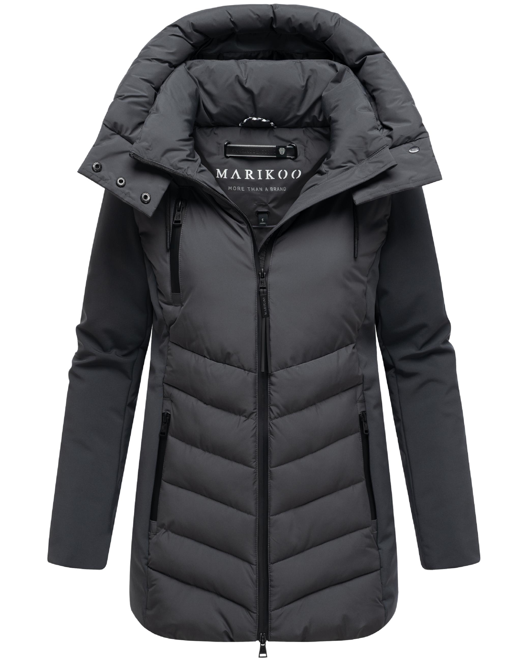 Winter Jacke mit Kapuze "Tivaa XVI" Anthracite