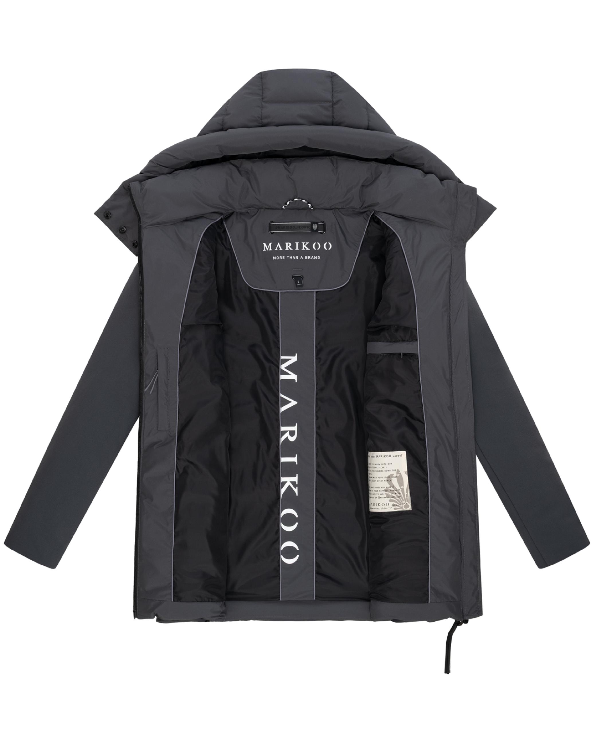 Winter Jacke mit Kapuze "Tivaa XVI" Anthracite